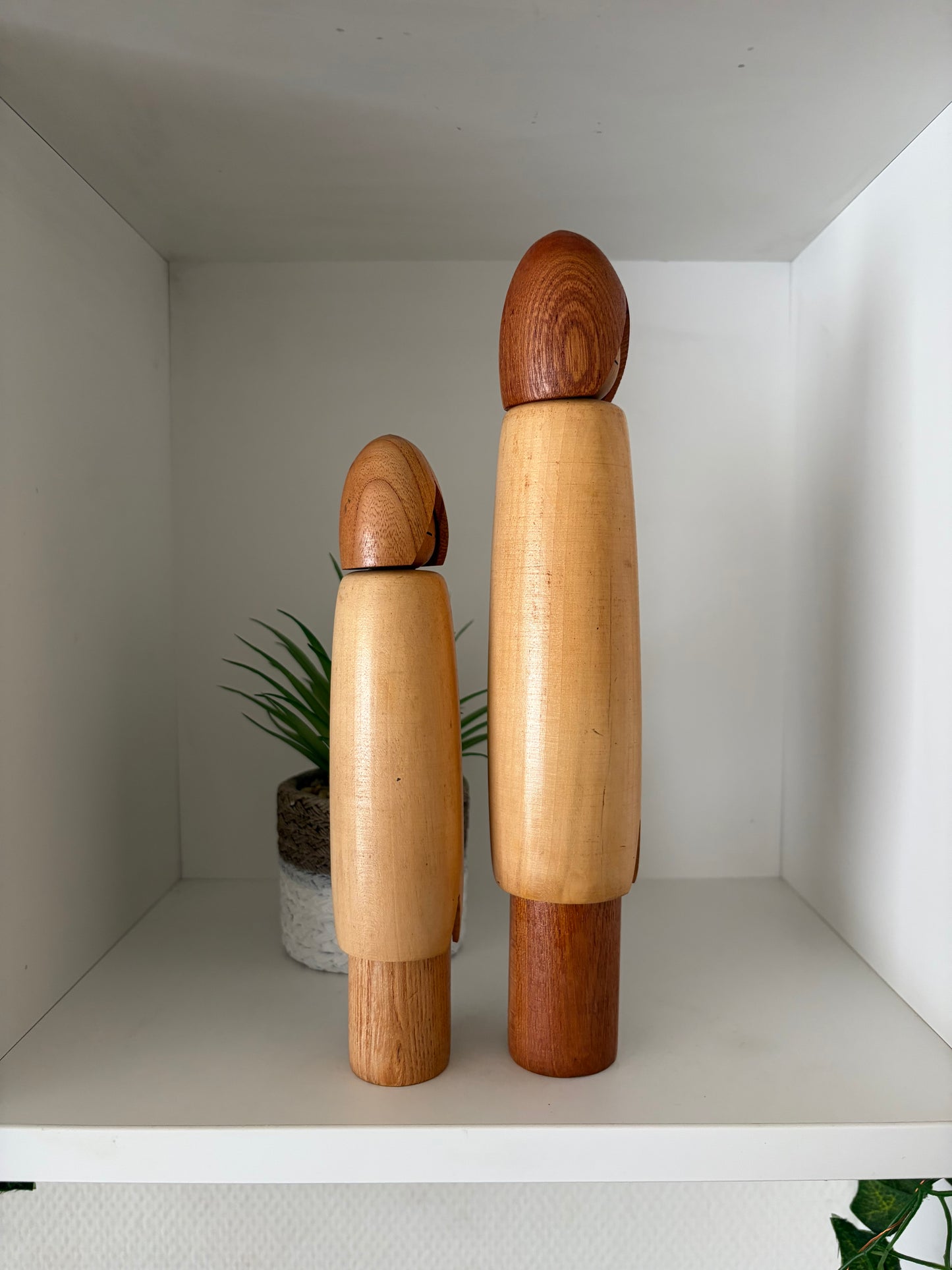 Rare Vintage set creative kokeshi by Shozan Shido (1932-1995)