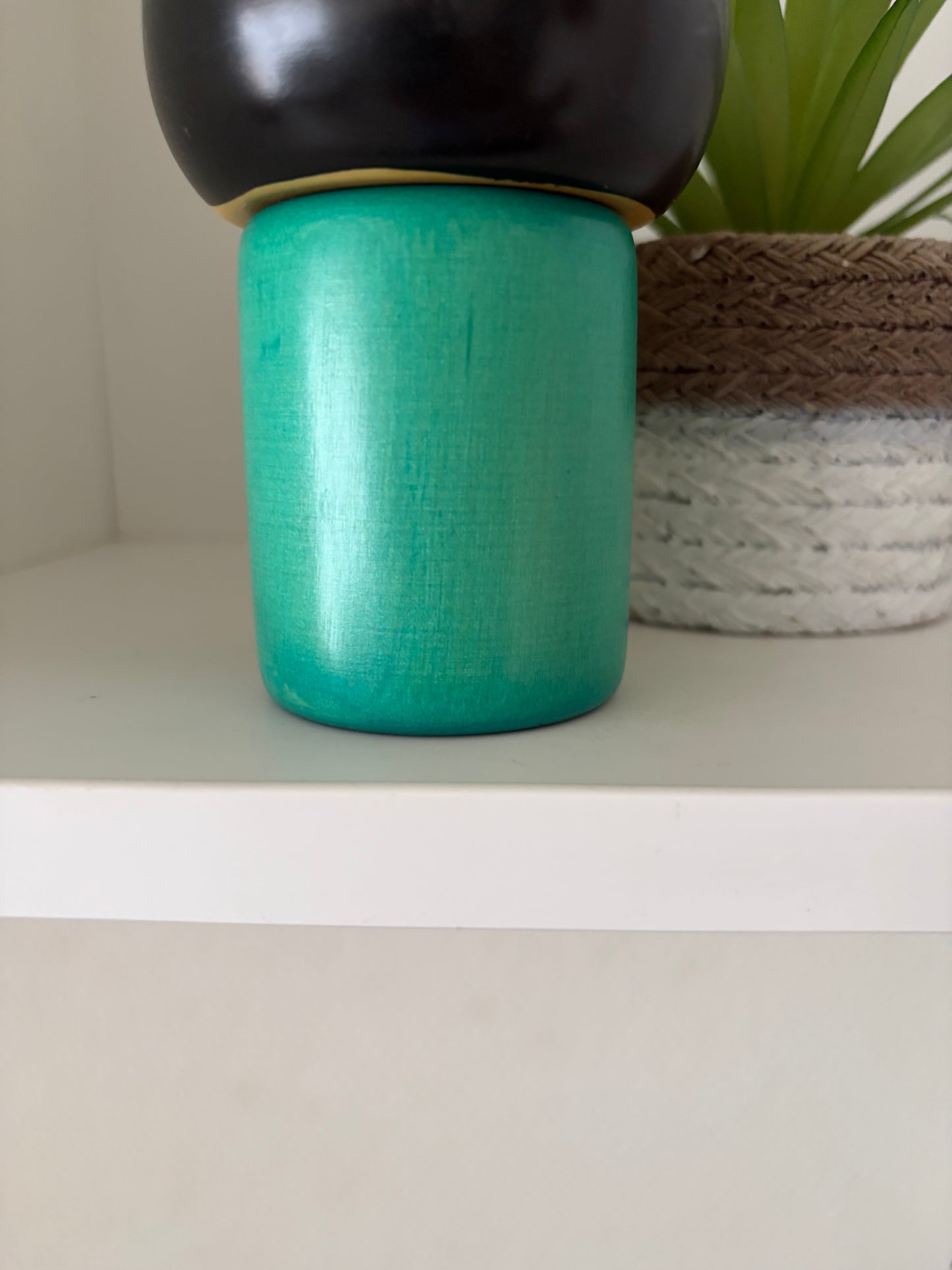 Rare vintage sosaku kokeshi by Usaburo