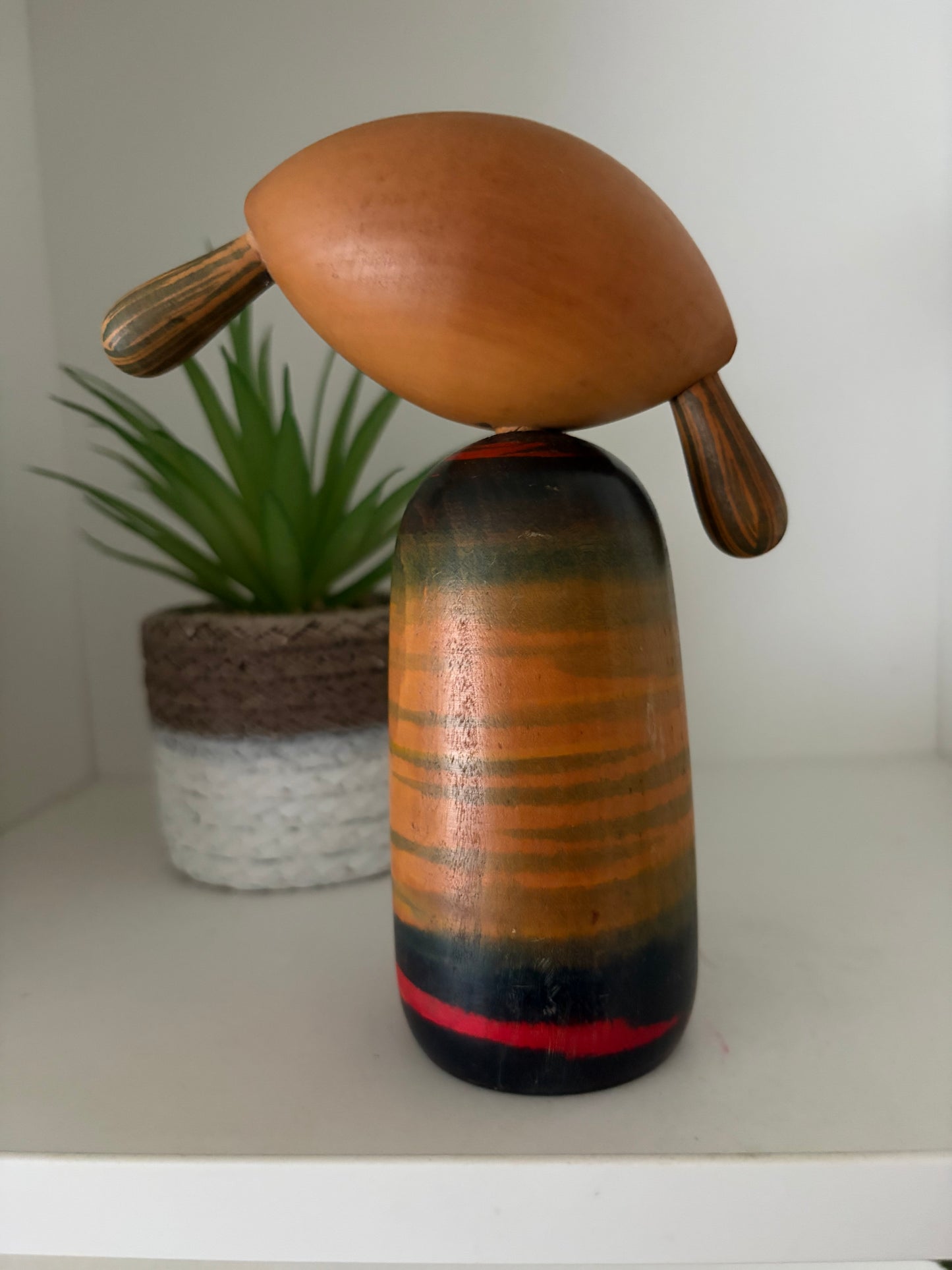 Rare Vintage Creative Kokeshi By Tsujita Tatsuya
