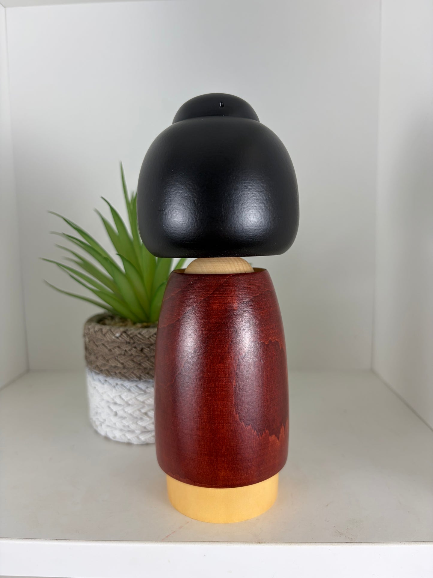 Vintage Sosaku kokeshi by Sato Suigai (1920-)