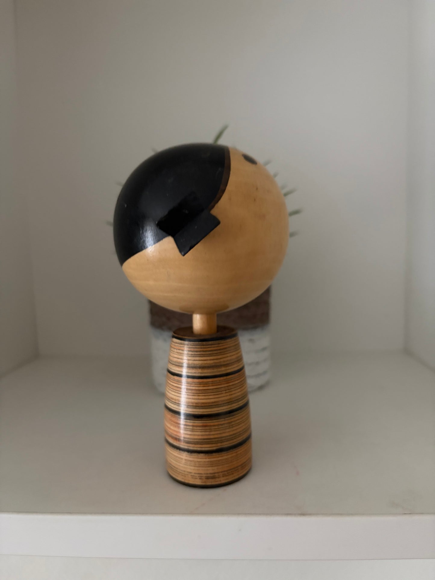 Rare Vintage Creative Kokeshi By Takanashi Hanpuushi