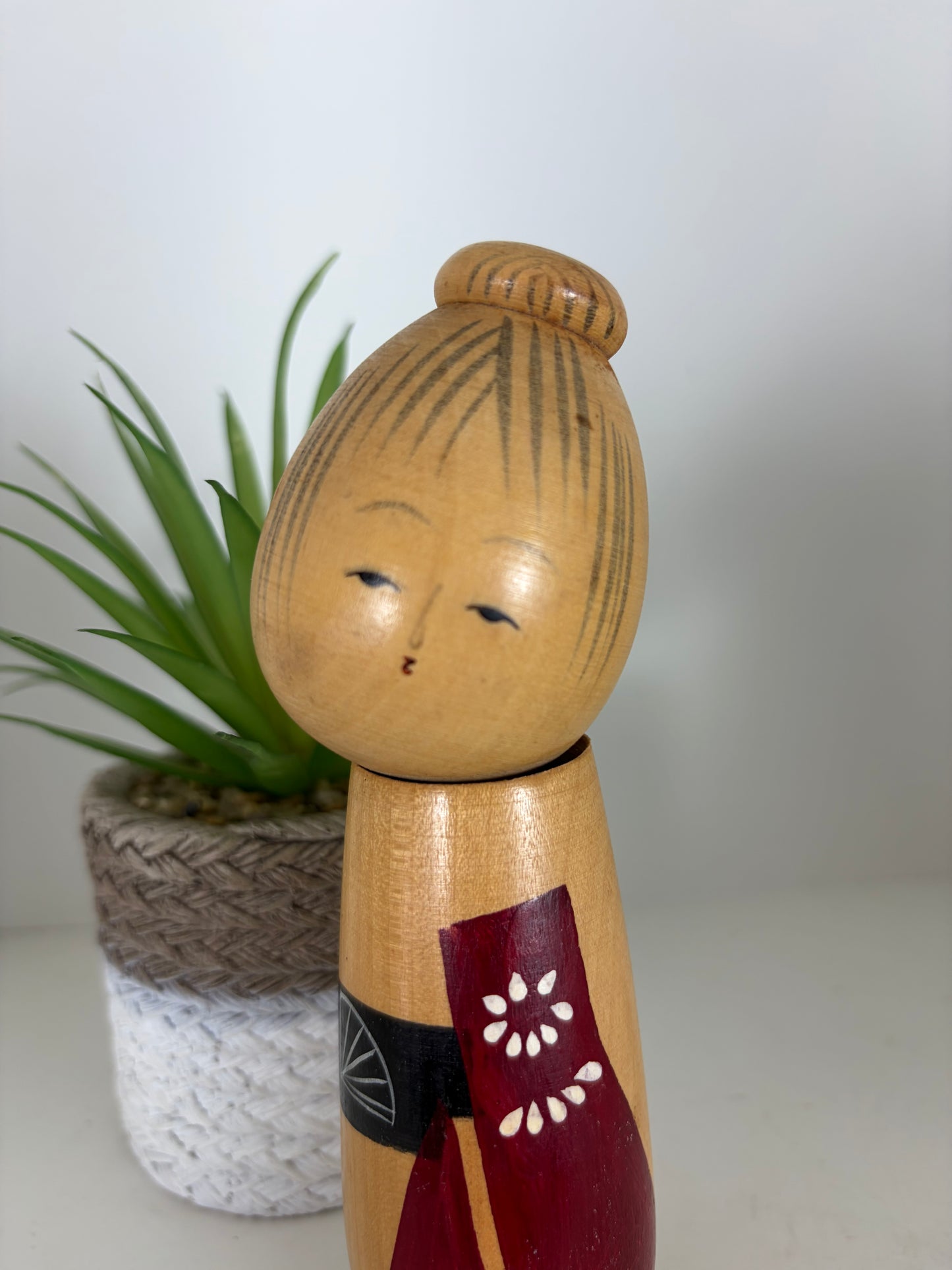 Vintage Creative Kokeshi By Tsujita Ryozo (1923-)