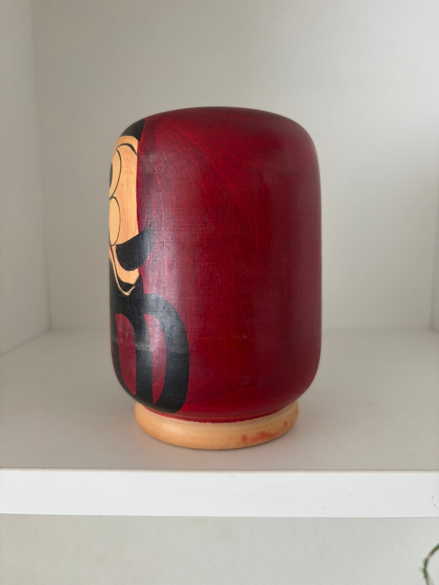 Complete first edition collection of 10 Daruma kokeshi by the Sony Family Club