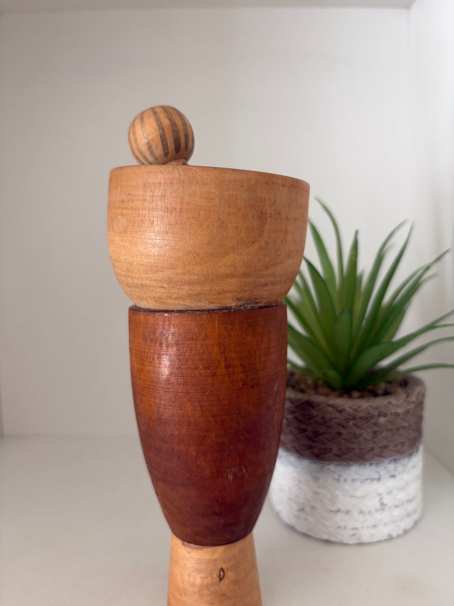 Vintage Sosaku kokeshi by Masayoshi