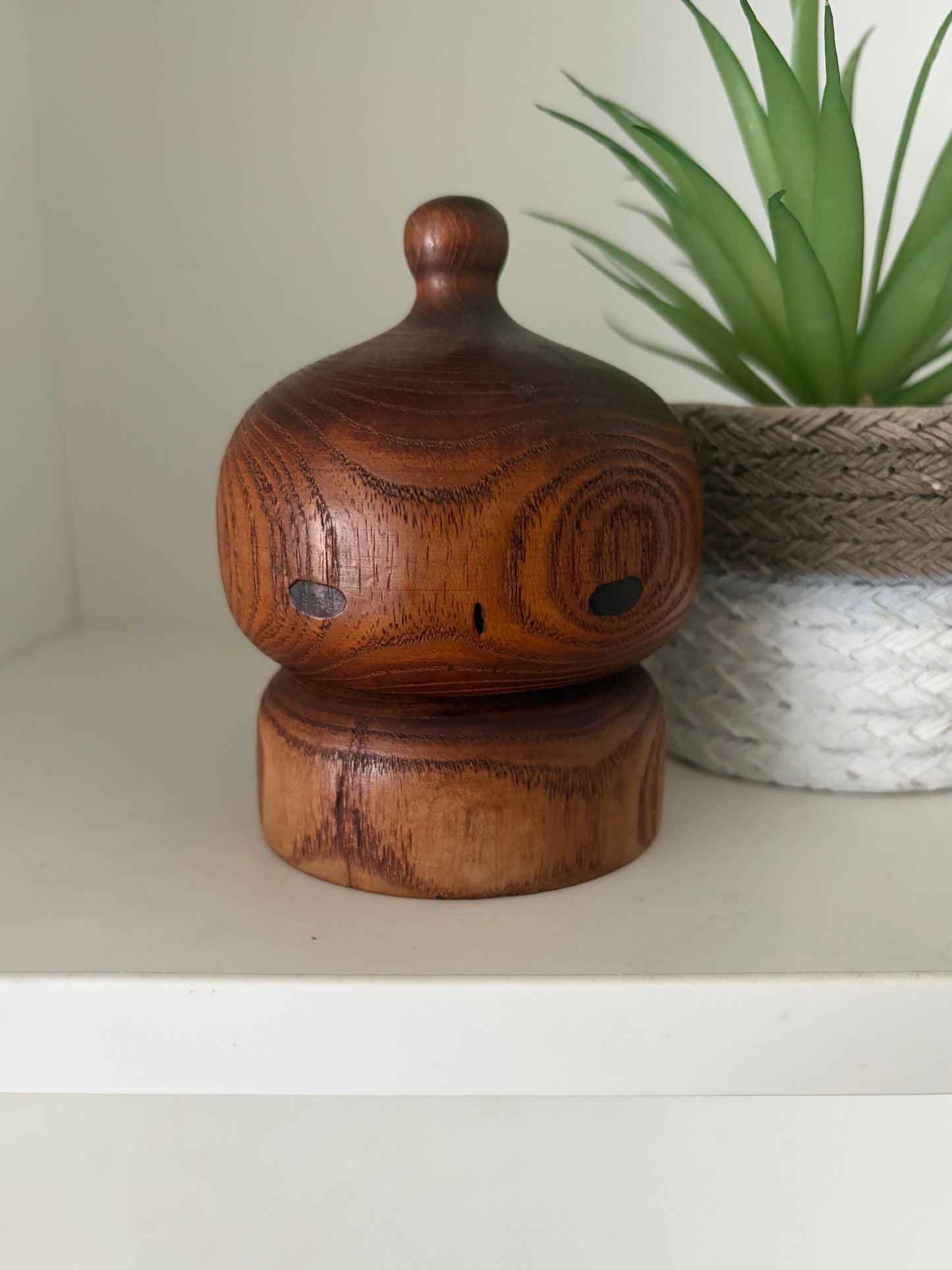 Rare creative kokeshi by Hideo Ishihara (1925-1999)