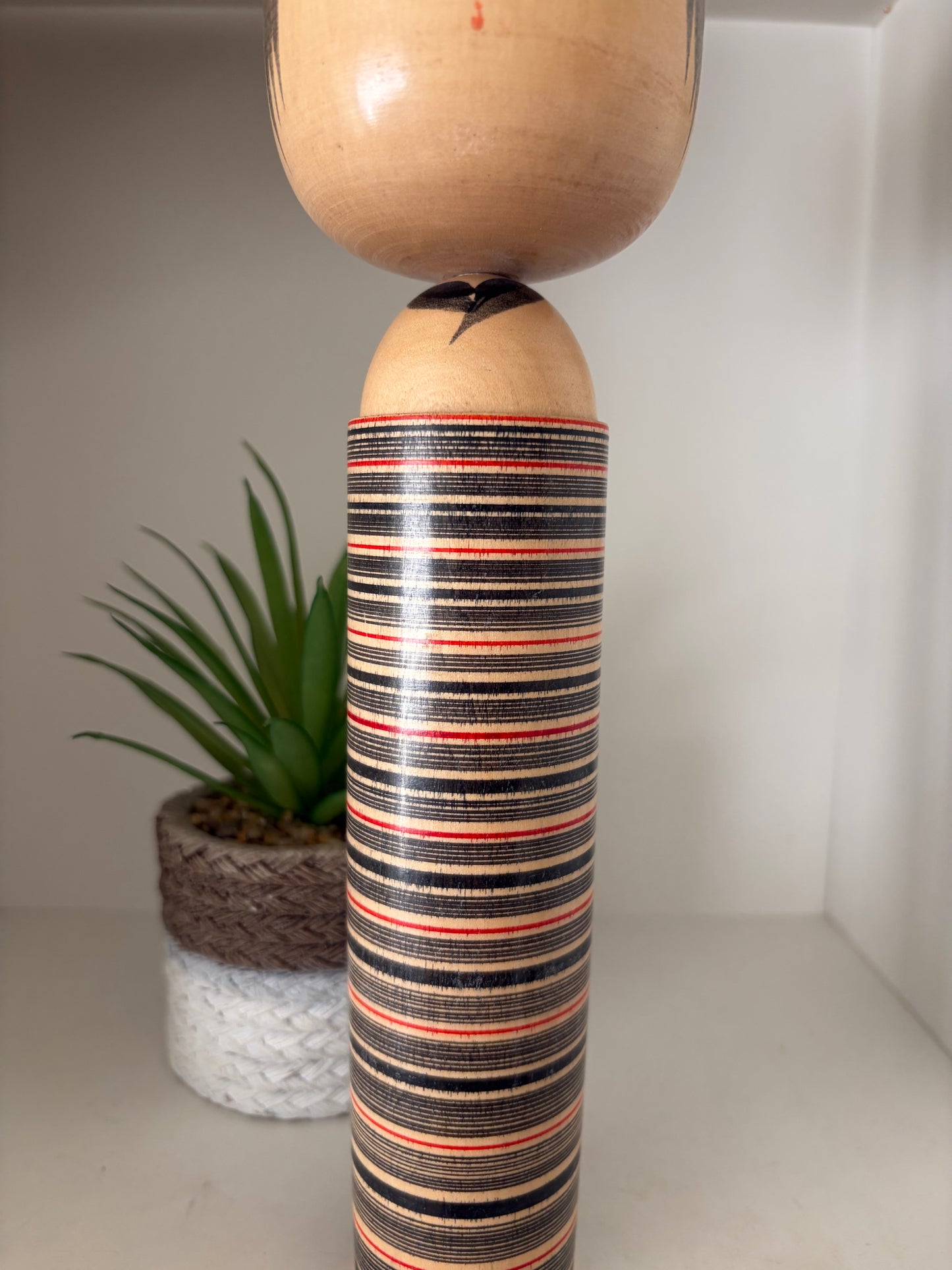 Rare Vintage Creative Kokeshi By Kahei Katase (1922-2015)