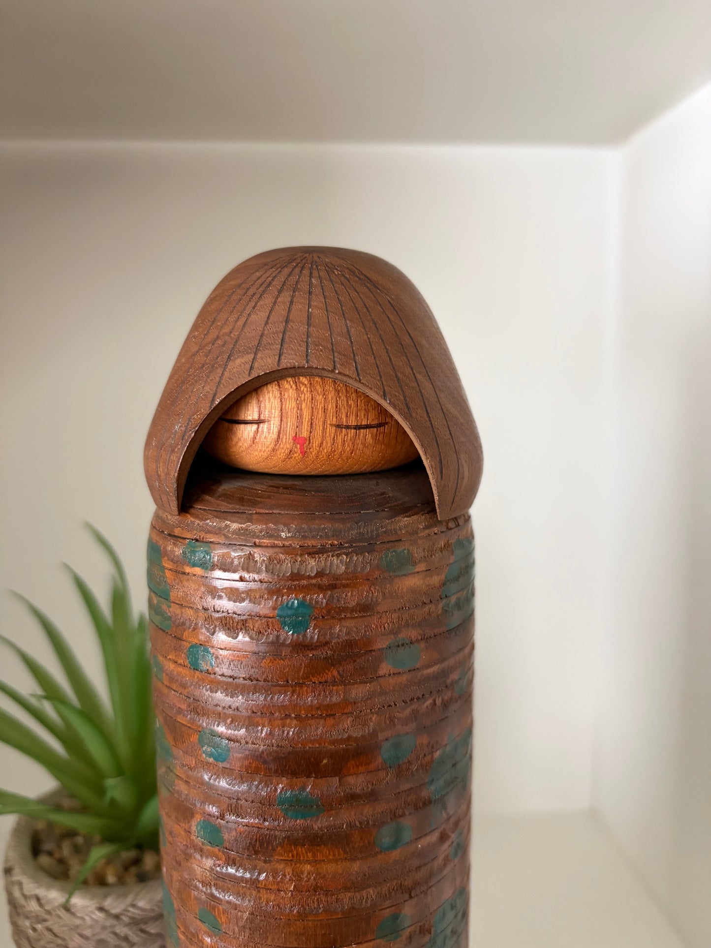 Vintage  Sosaku Kokeshi By Miyajima Muhitsu (1929-)