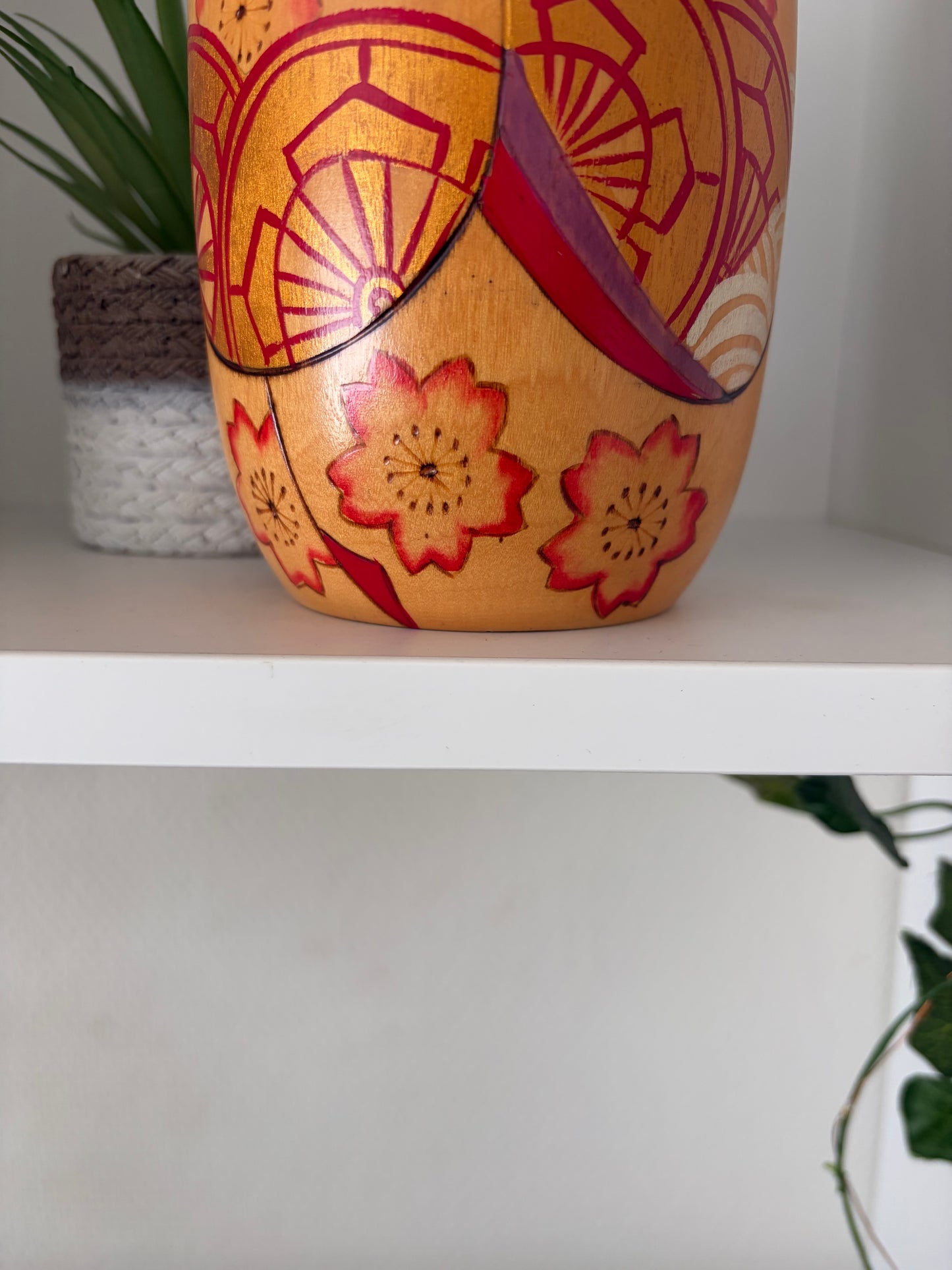 Vintage Sosaku Kokeshi by Miyashita Hajime (1940-)