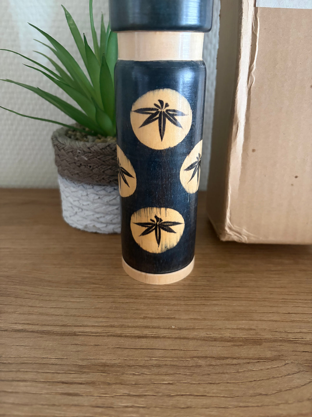 Rare vintage Sosaku kokeshi by Sato Suigai (1920-)