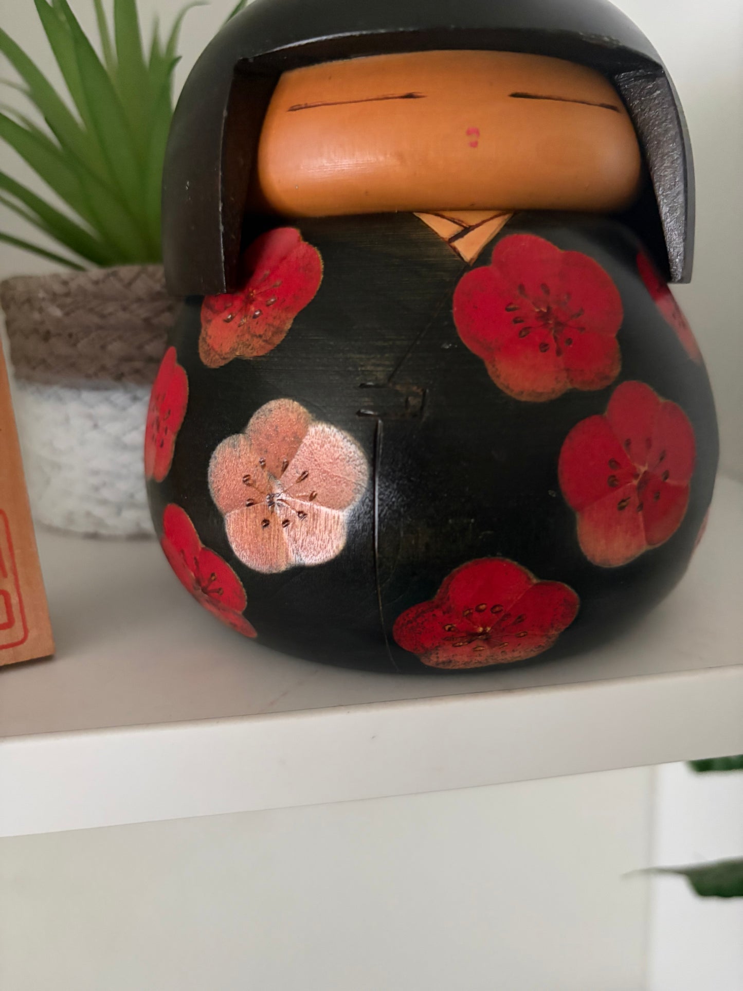 Vintage chunky Sosaku Kokeshi by Toa Sekiguchi (1942-)