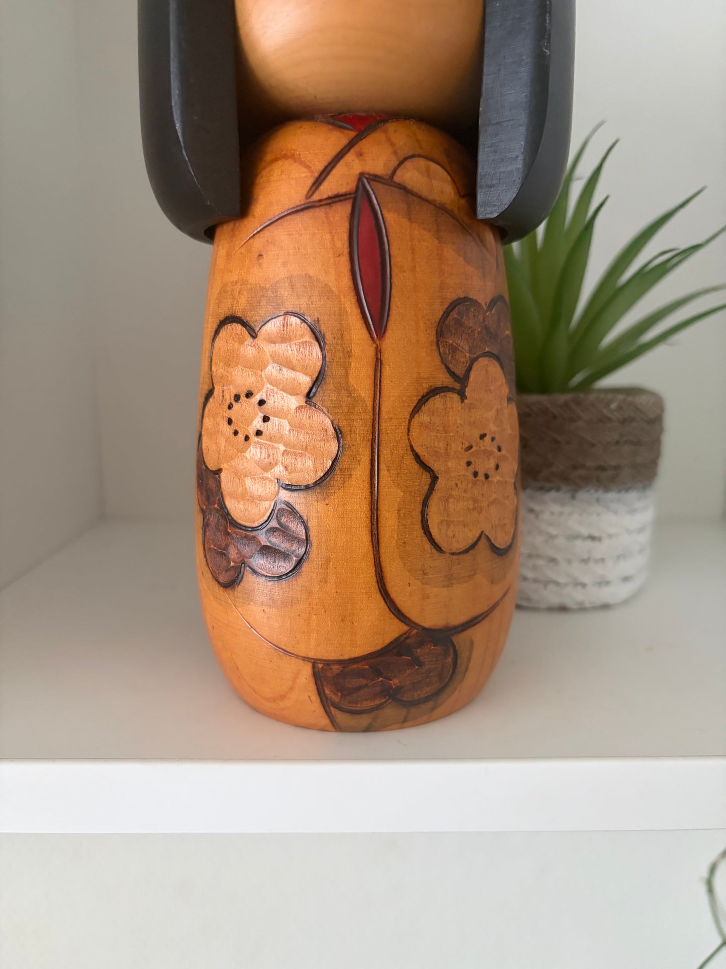 Vintage Gumma Kokeshi by Masae Fujikawa (1942-2015)