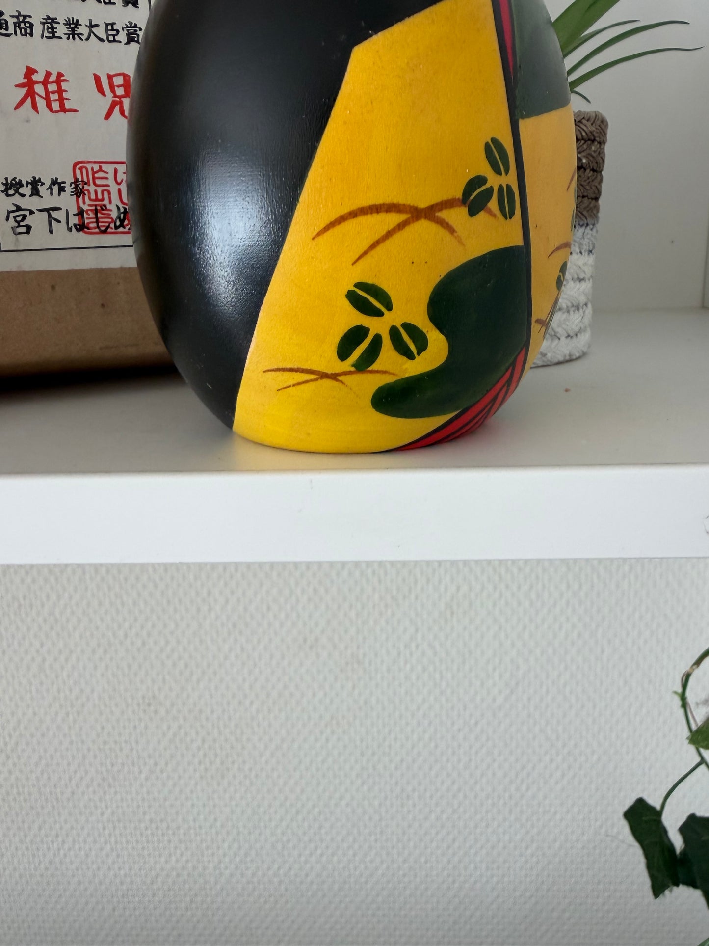 Vintage creative kokeshi by Hajime Miyashita (1940-)