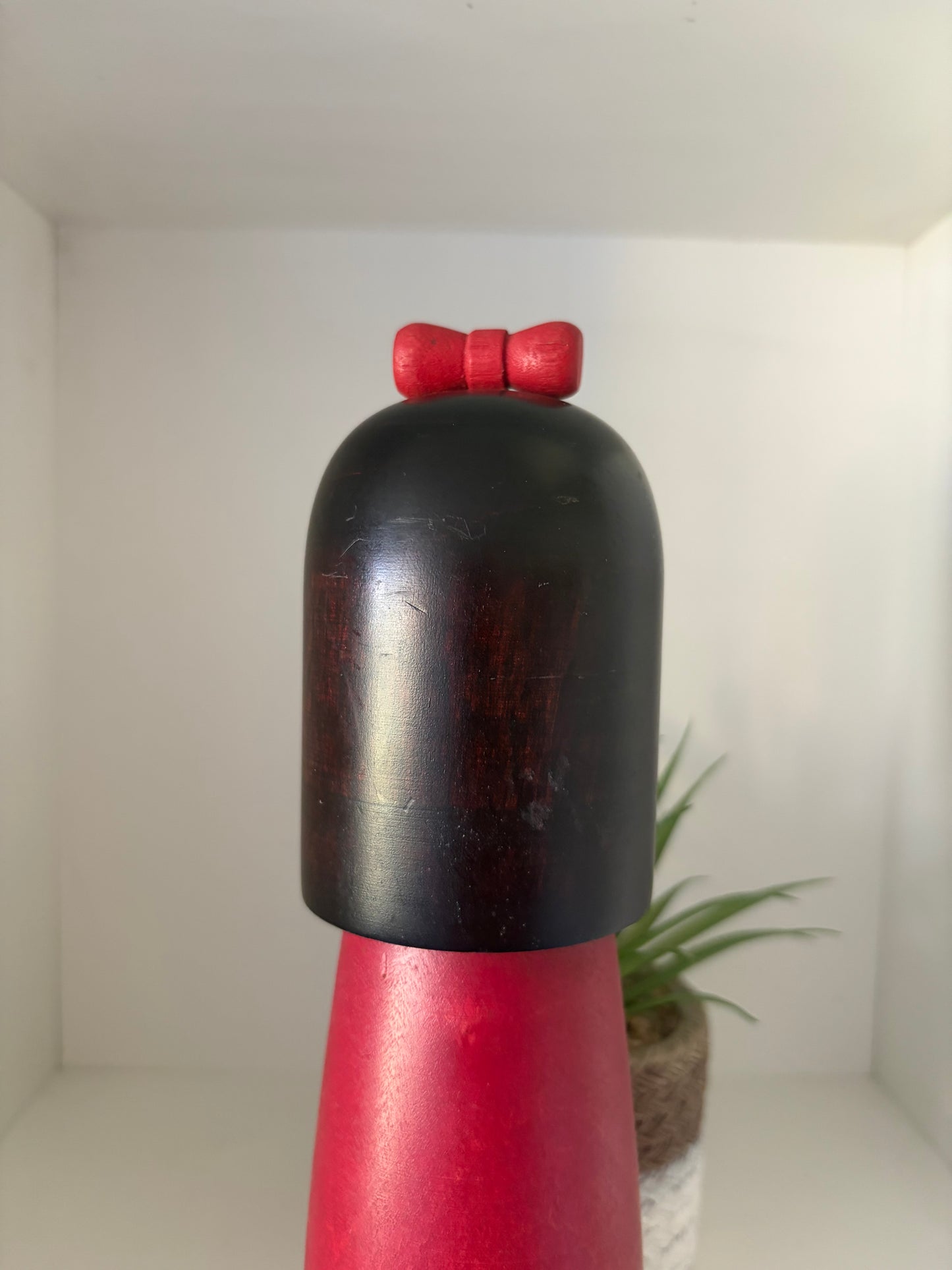 Vintage Gumma kokeshi by Kazuo Takamizawa (1927-)