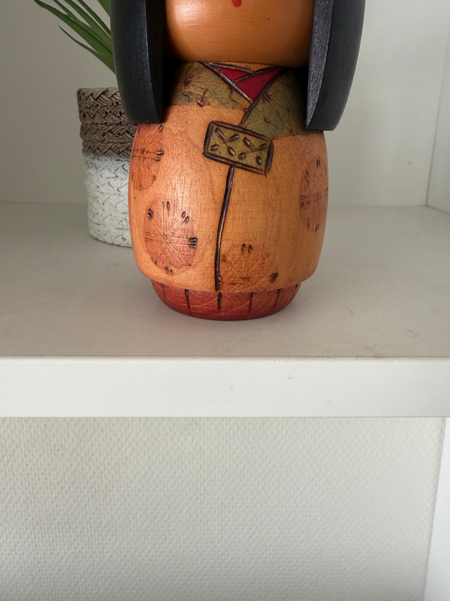 Vintage Gumma kokeshi by Kazuo Takamizawa