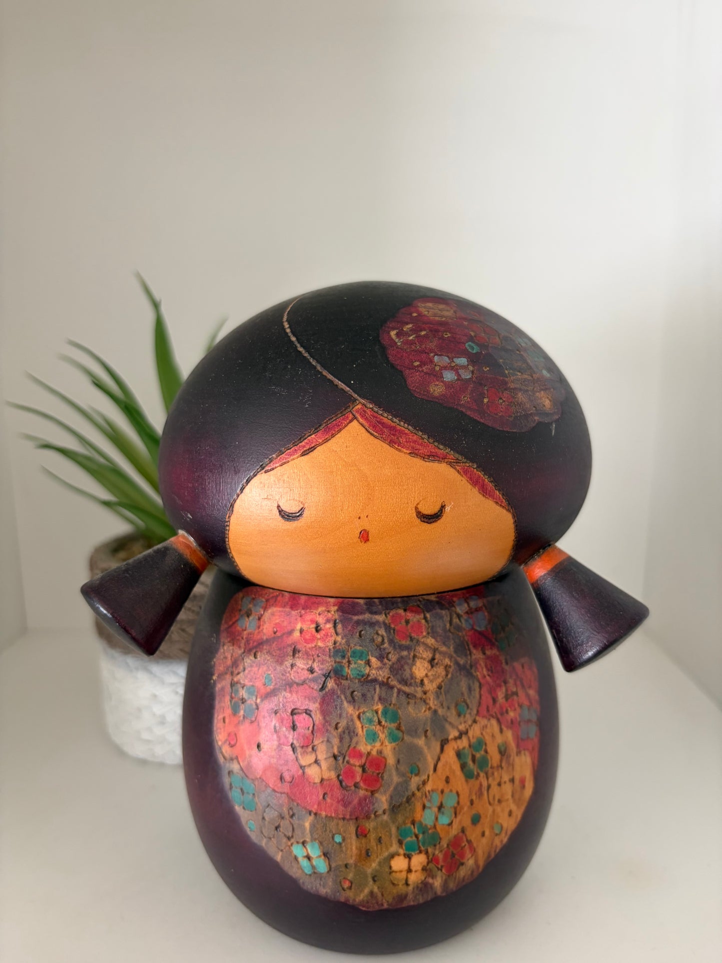 Exclusive Vintage Gumma Kokeshi by Sansaku Sekiguchi (1925-2018)