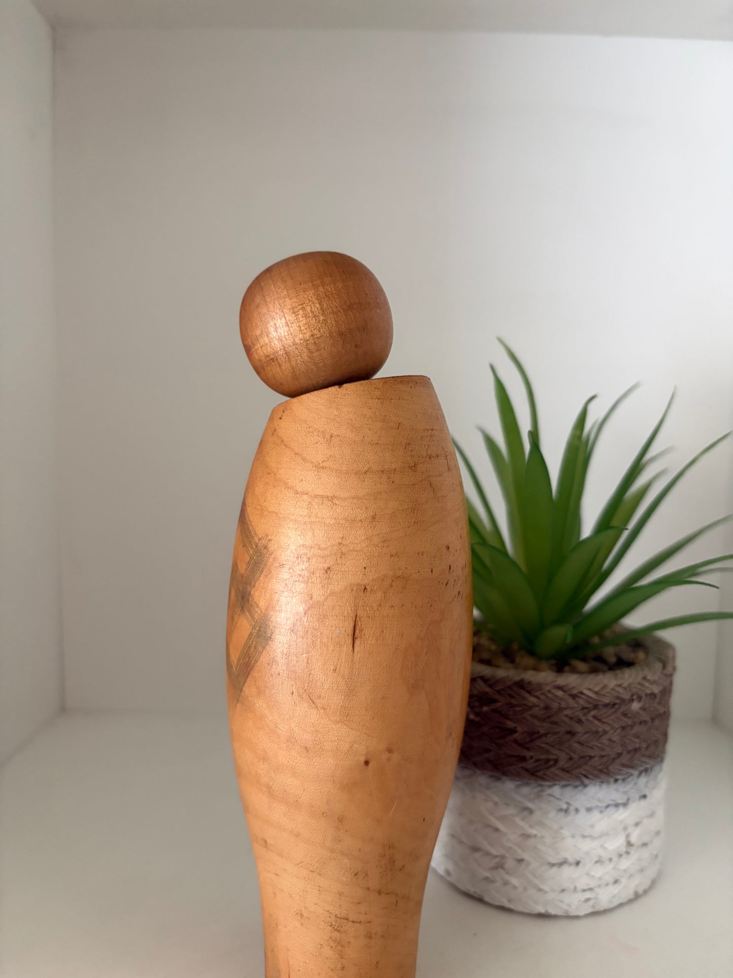 Vintage Sosaku kokeshi - Mother and Child
