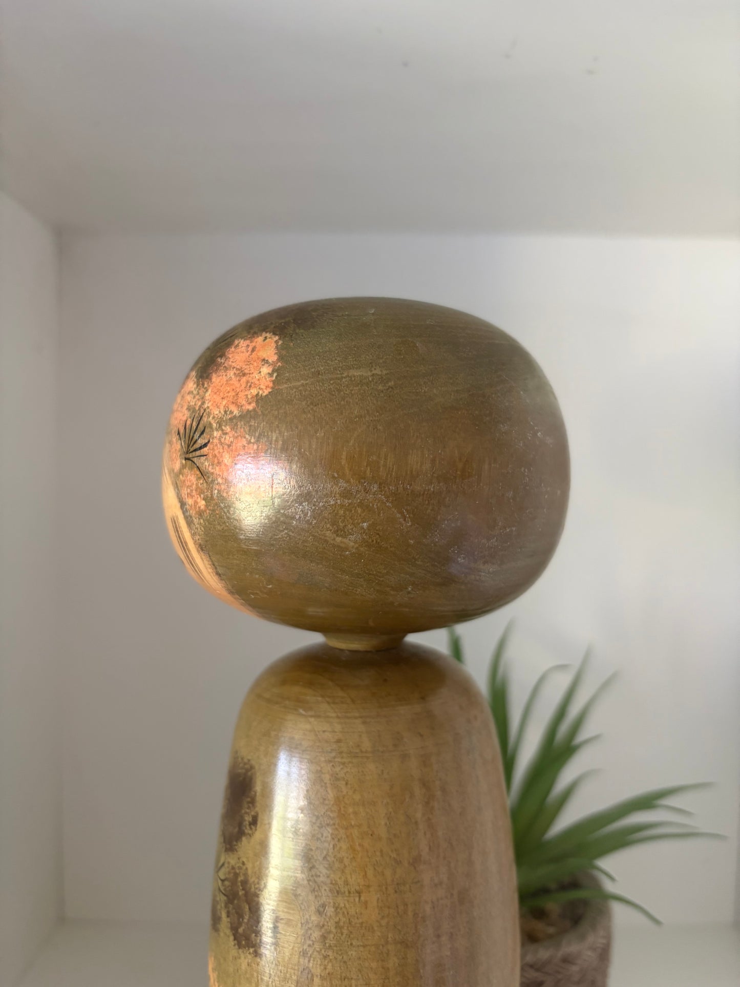 Rare Vintage Sosaku kokeshi by Kato Masami (1925-)