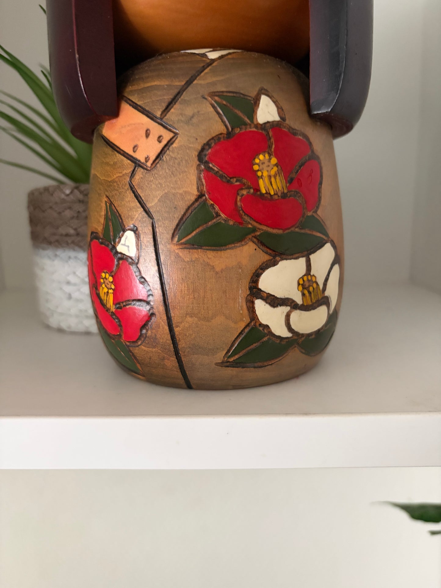 Vintage Gumma kokeshi by Kisaku