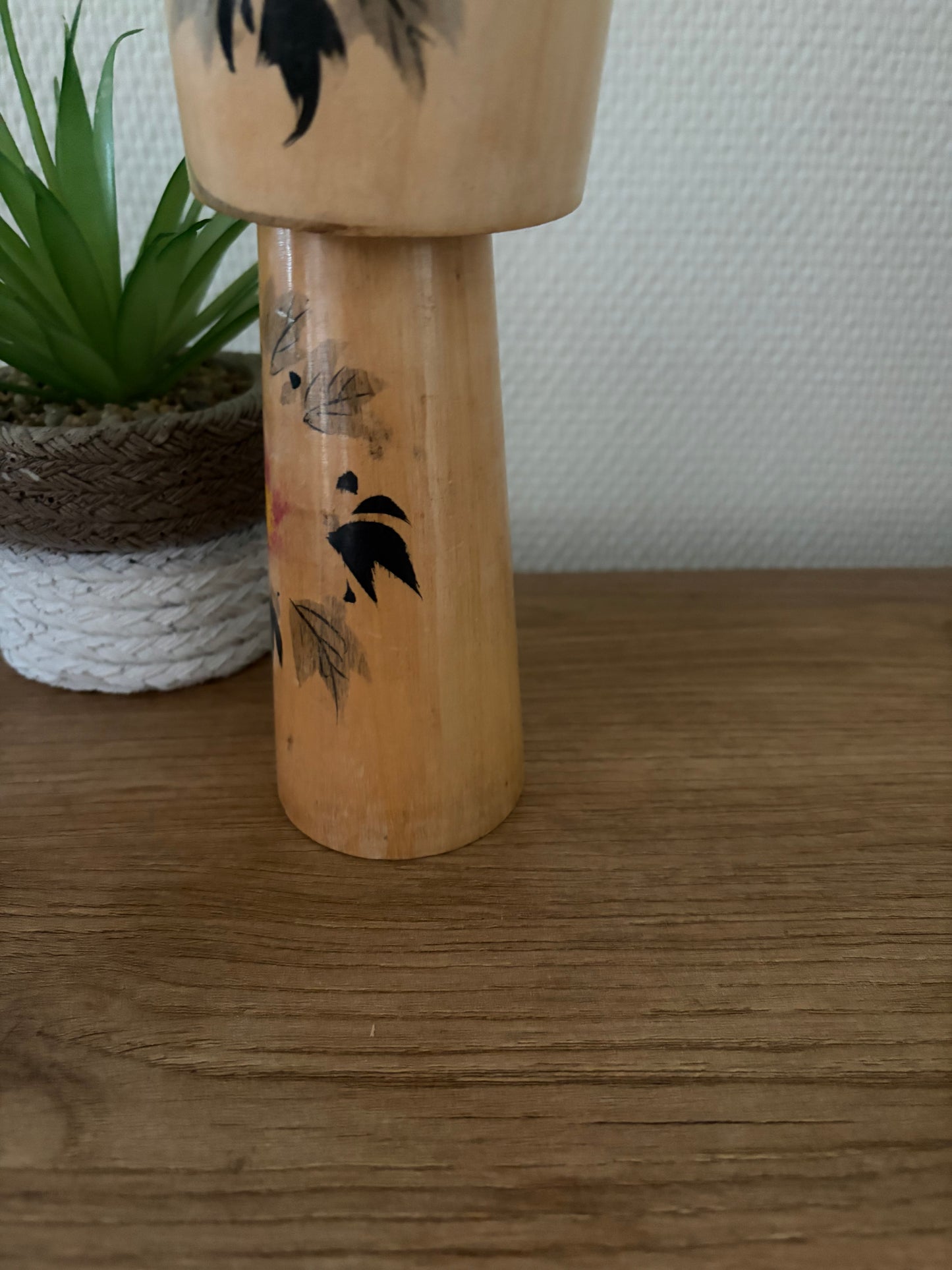 Vintage Sosaku kokeshi by Kazuo Takamizawa (1927-)