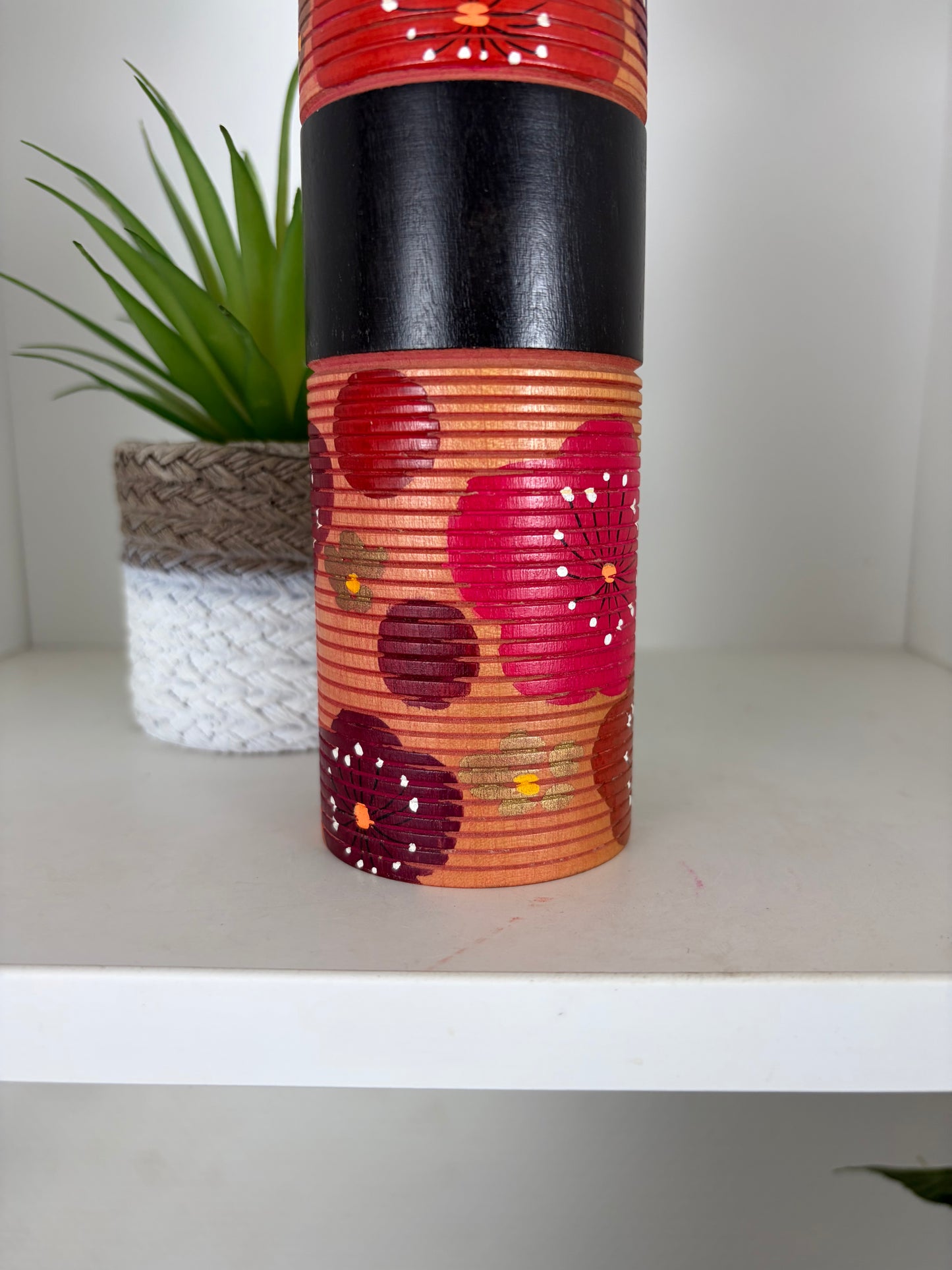 Vintage Creative Kokeshi By Takahashi Akinori (1957-)