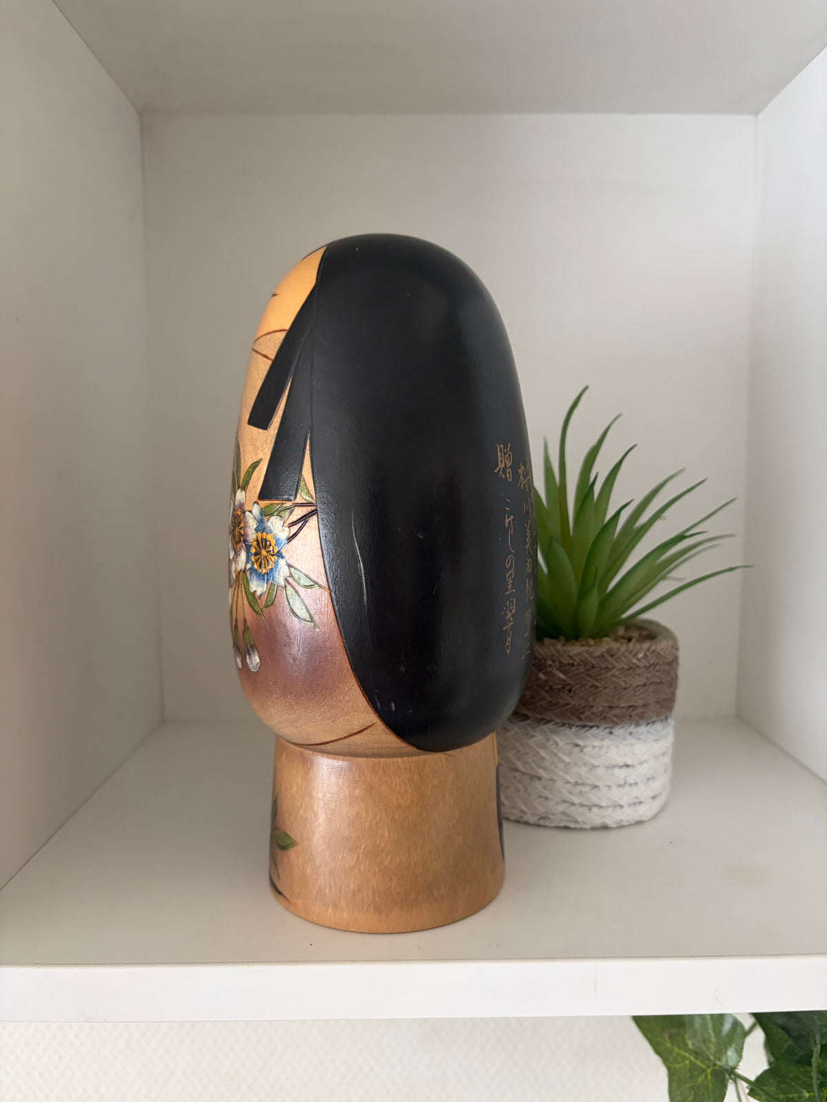Rare vintage Sosaku kokeshi by Sato Suigai (1920-)