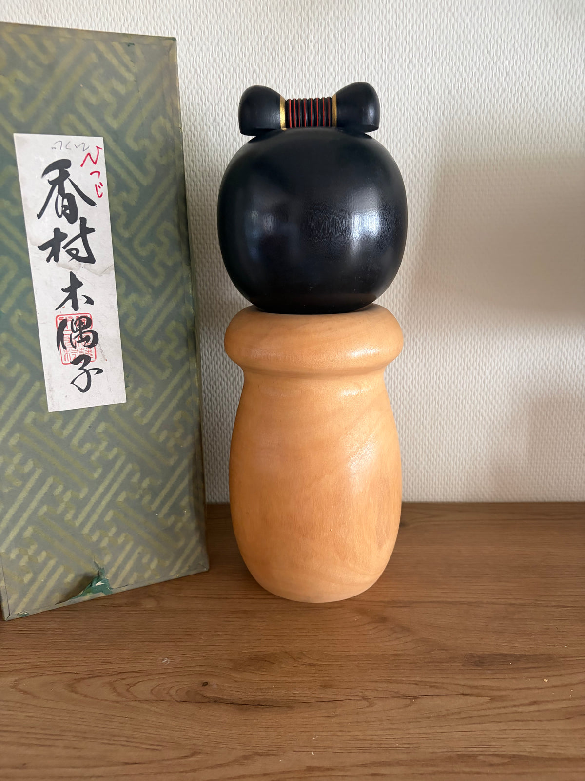 Exclusive HUGE Sosaku kokeshi by Sato Kouson