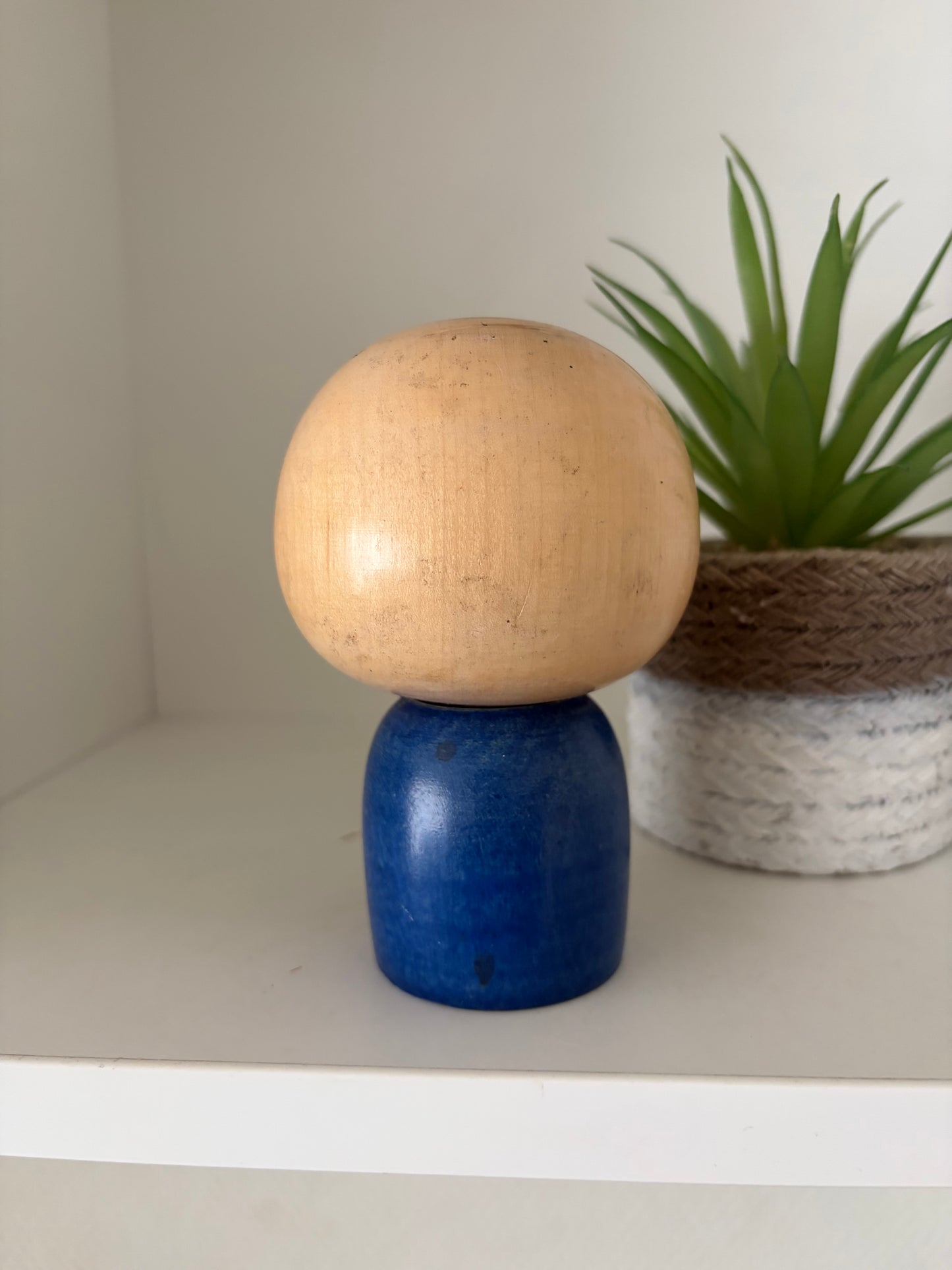 Vintage creative kokeshi by Yuji Kawase