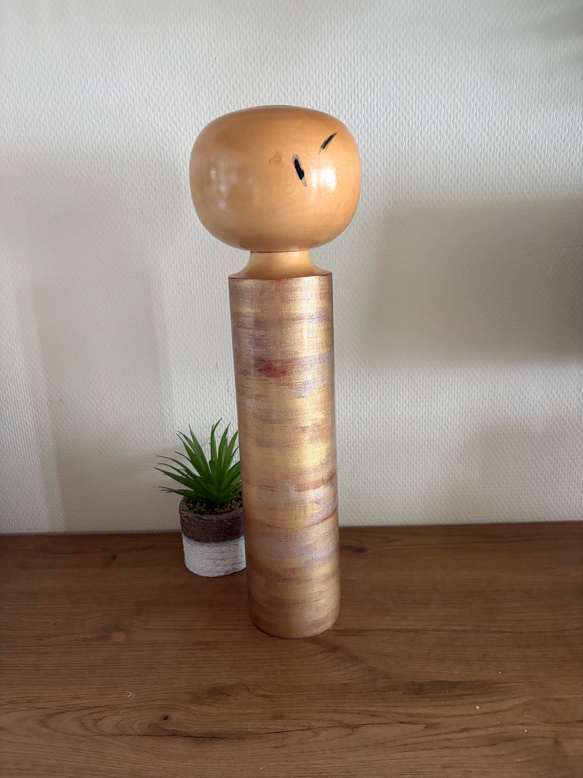 Rare Vintage Creative Kokeshi By  Takahashi Hashime (1918-2002) 44,5cm‼️
