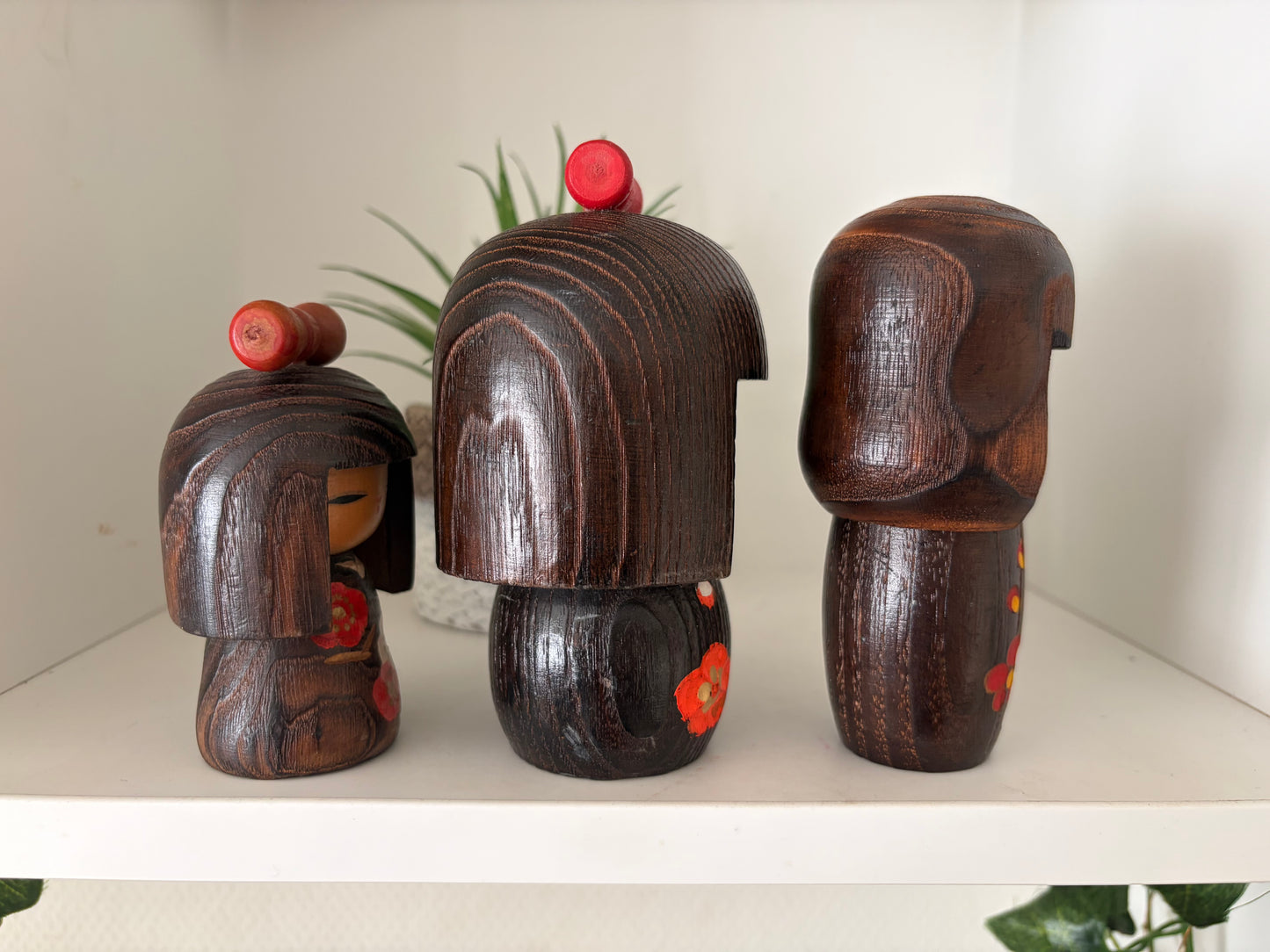 Set off 3 vintage Sosaku kokeshi