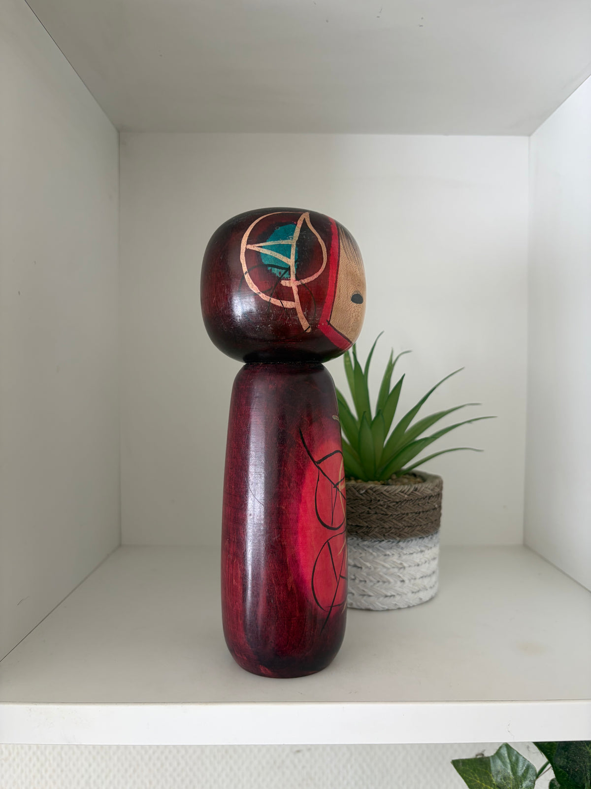 Vintage Sosaku kokeshi by Kato Masami