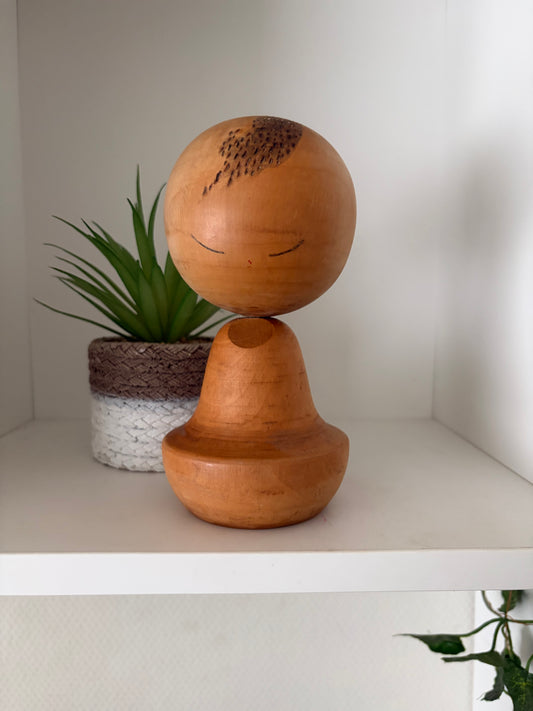 Exclusive Vintage Sosaku Kokeshi by Tanaka Harumasa (1916-1966)