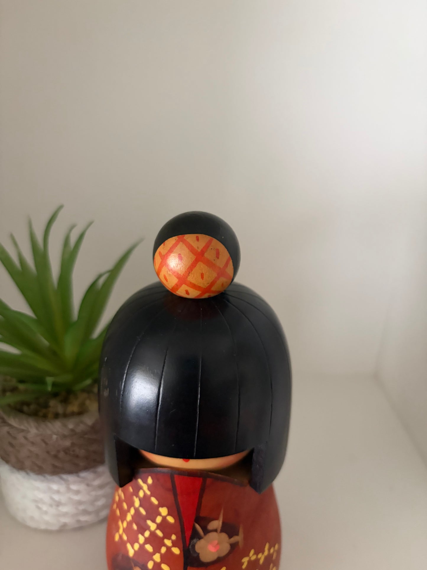 Vintage Gumma Kokeshi By Kazuo Takamizawa (1927-)