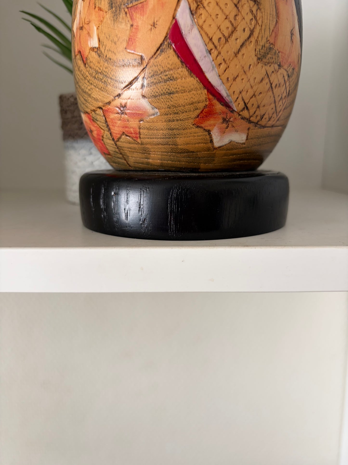 Vintage creative kokeshi by Hajime Miyashita(1940-)