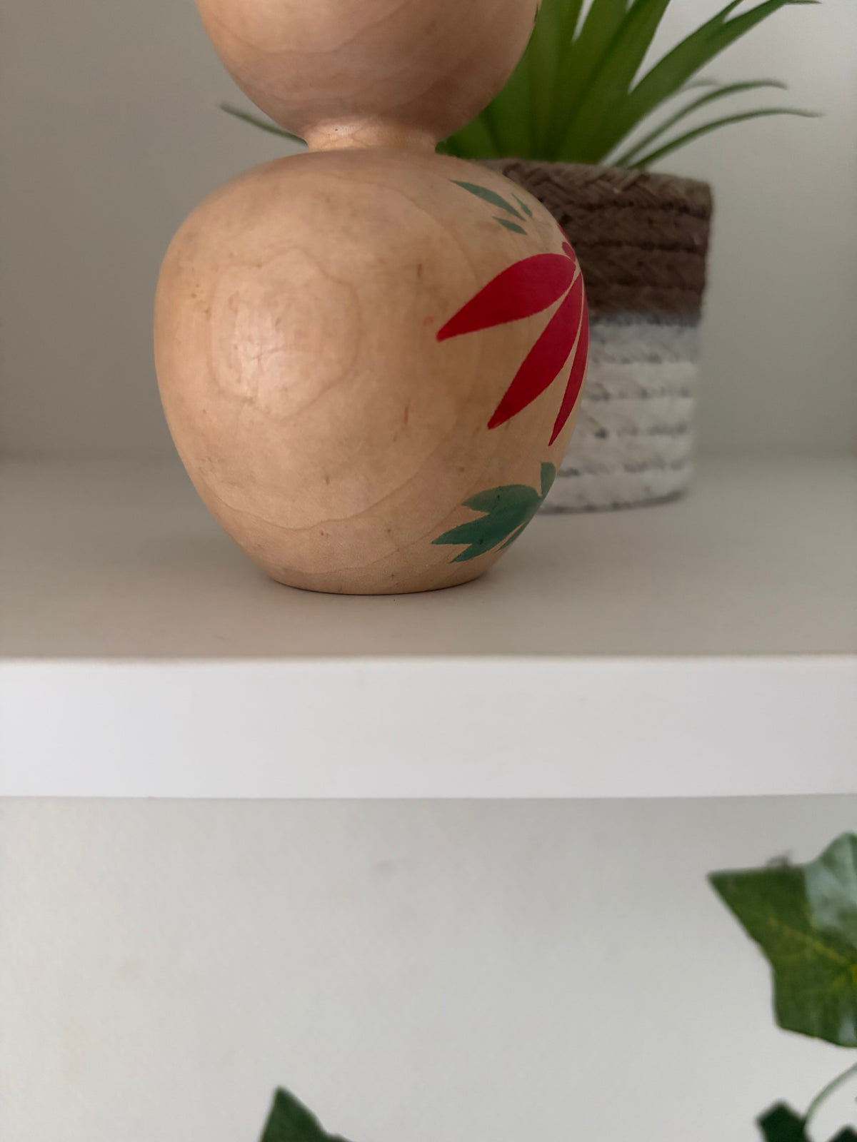 Vintage traditional Kijiyama Kokeshi by Kominami Saburo (1929-2023)
