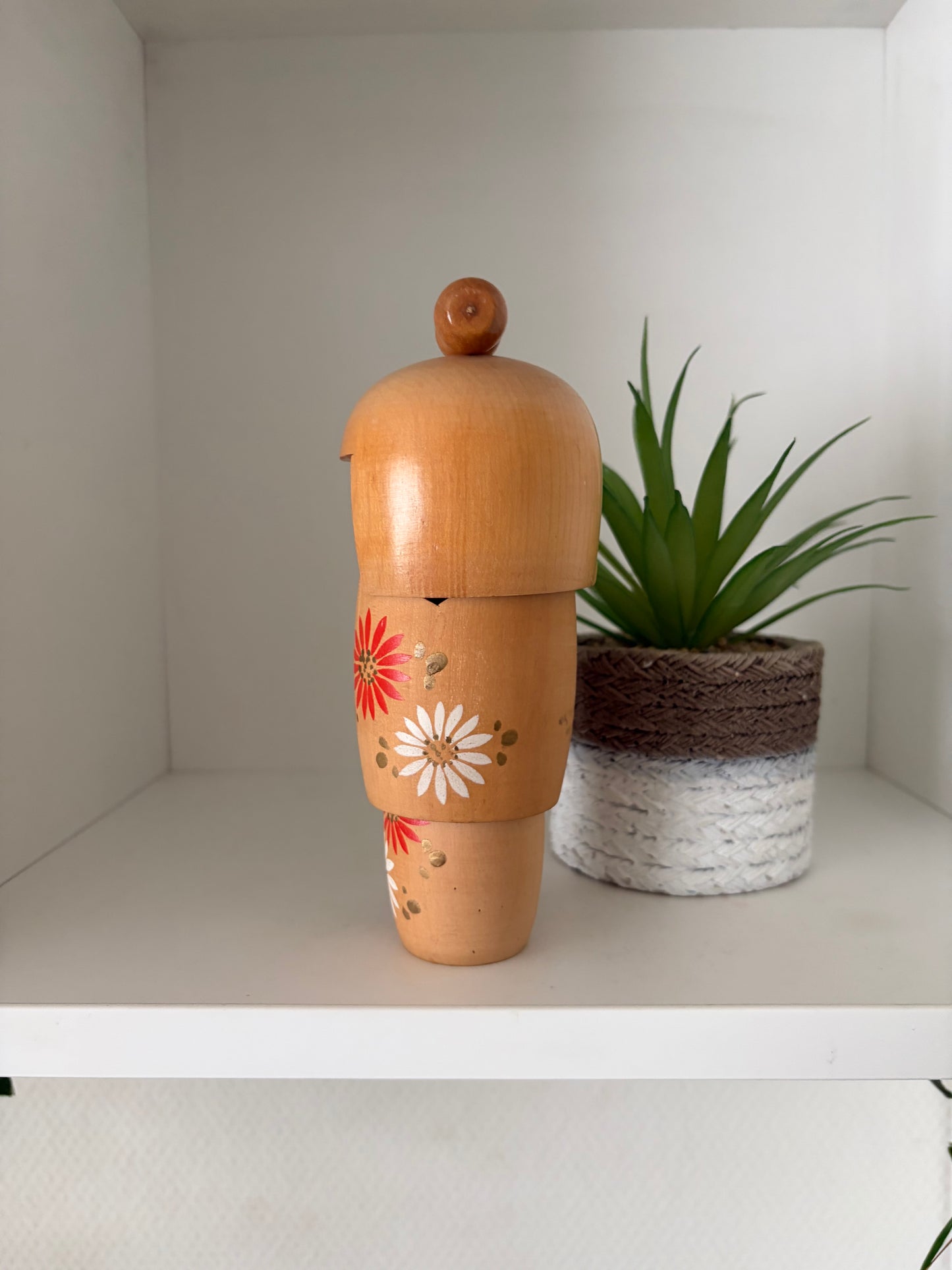 Vintage creative kokeshi by Hajime Miyashita (1940-)