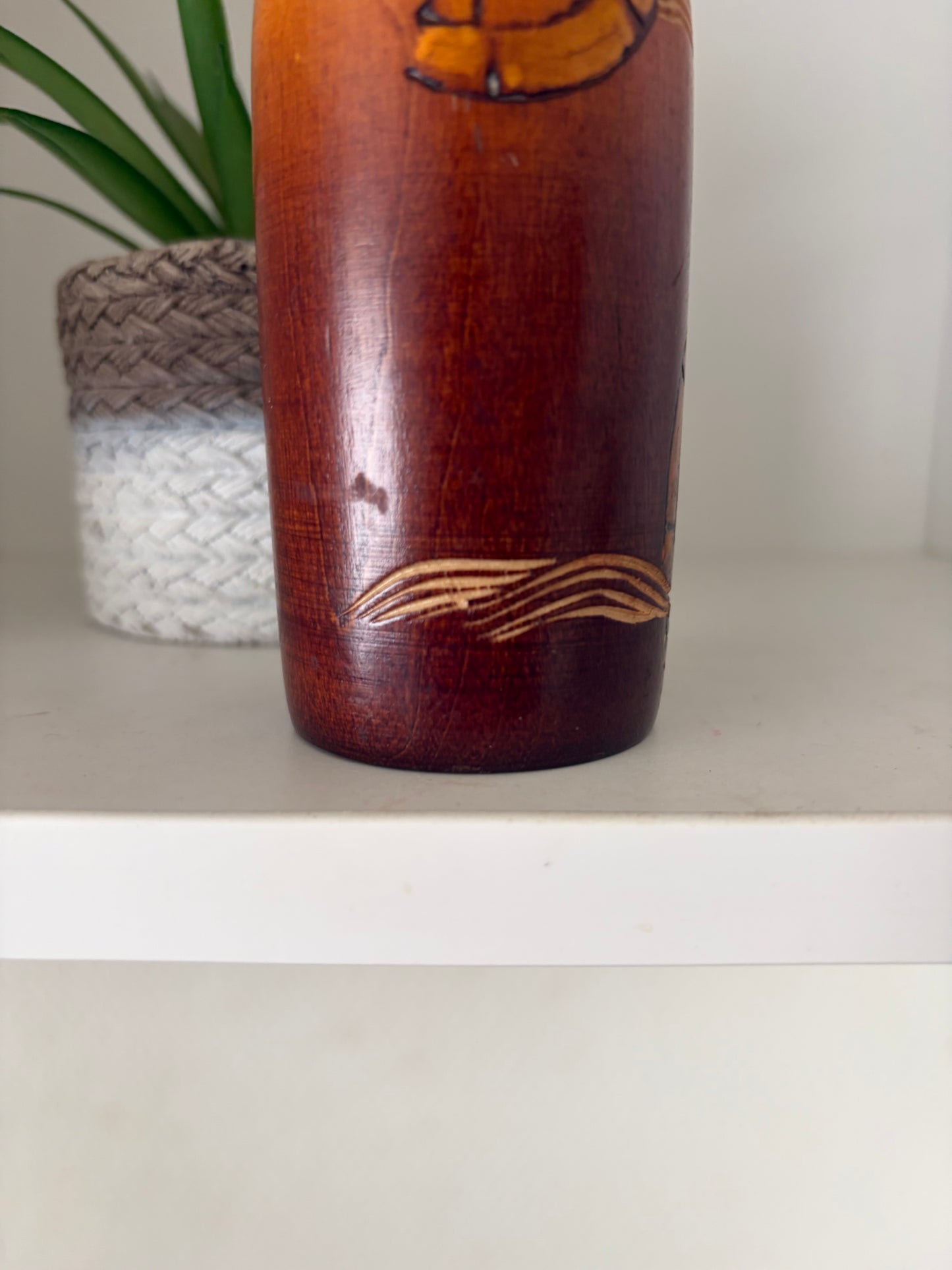 Vintage gumma Kokeshi By Yamagishi Masayoshi