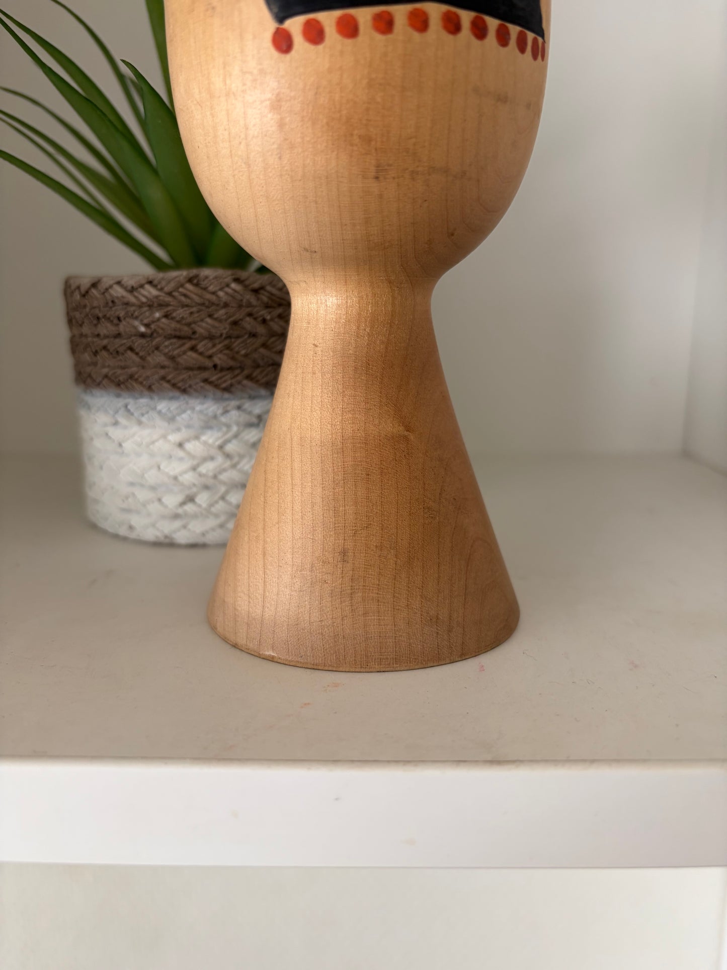 Rare Vintage Creative Kokeshi by Fukuju Yusa (1930-2001)