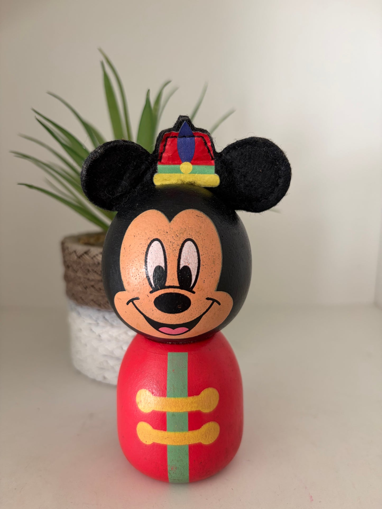 Vintage creative kokeshi from Mickey Mouse