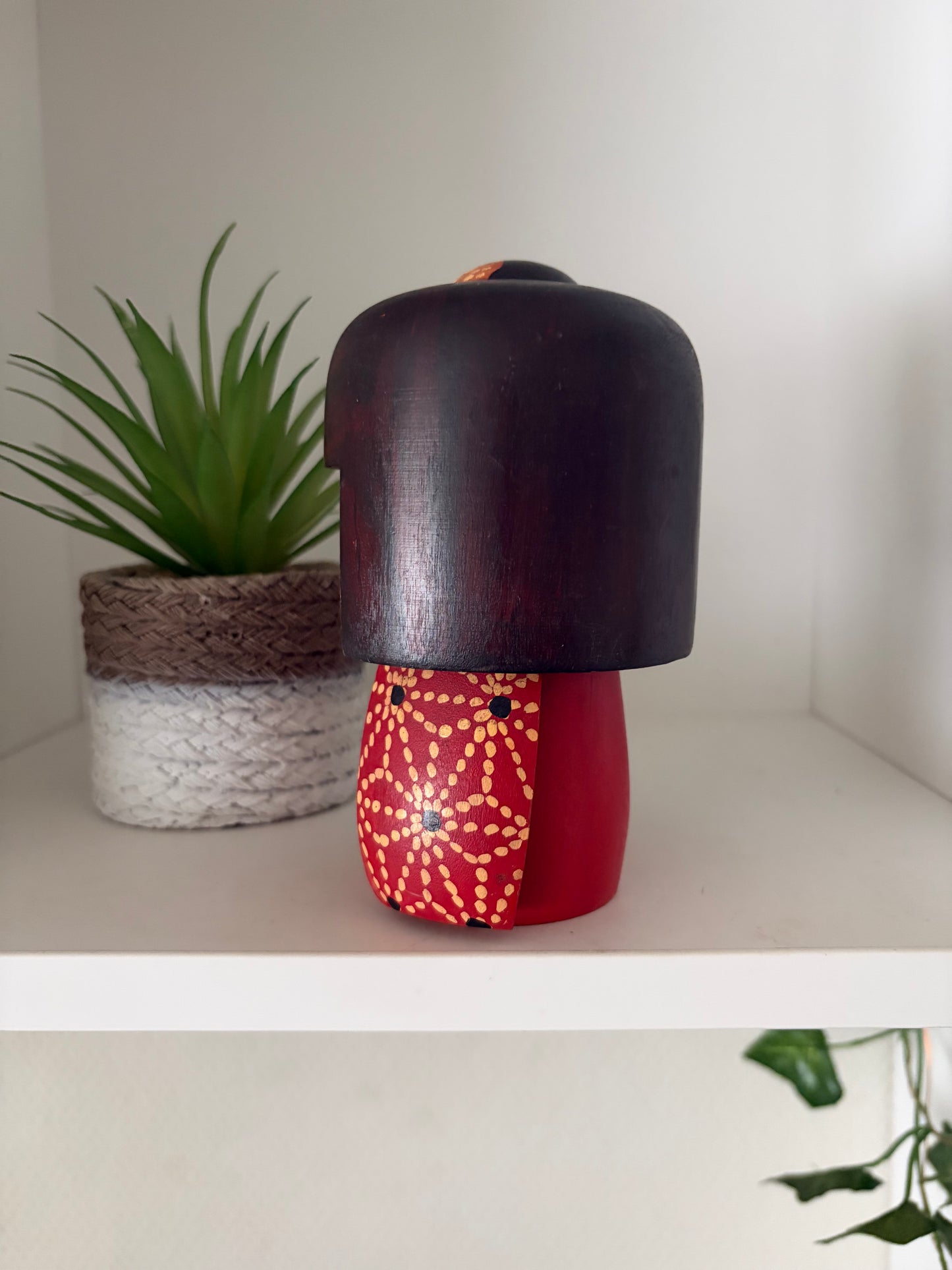 Vintage Gumma Kokeshi By Kazuo Takamizawa (1927-)