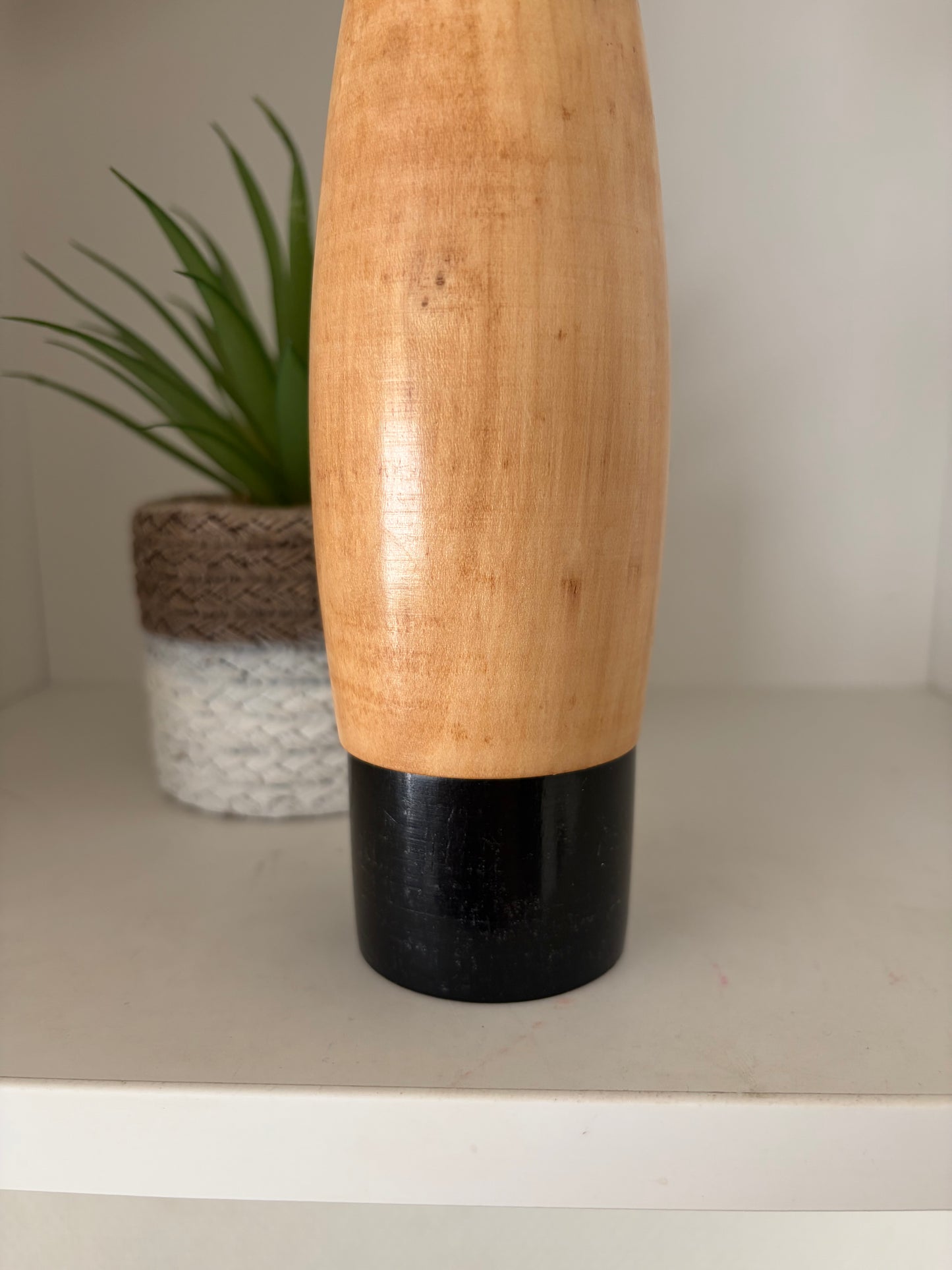 Vintage Sosaku kokeshi by Sato Suigai (1920-)