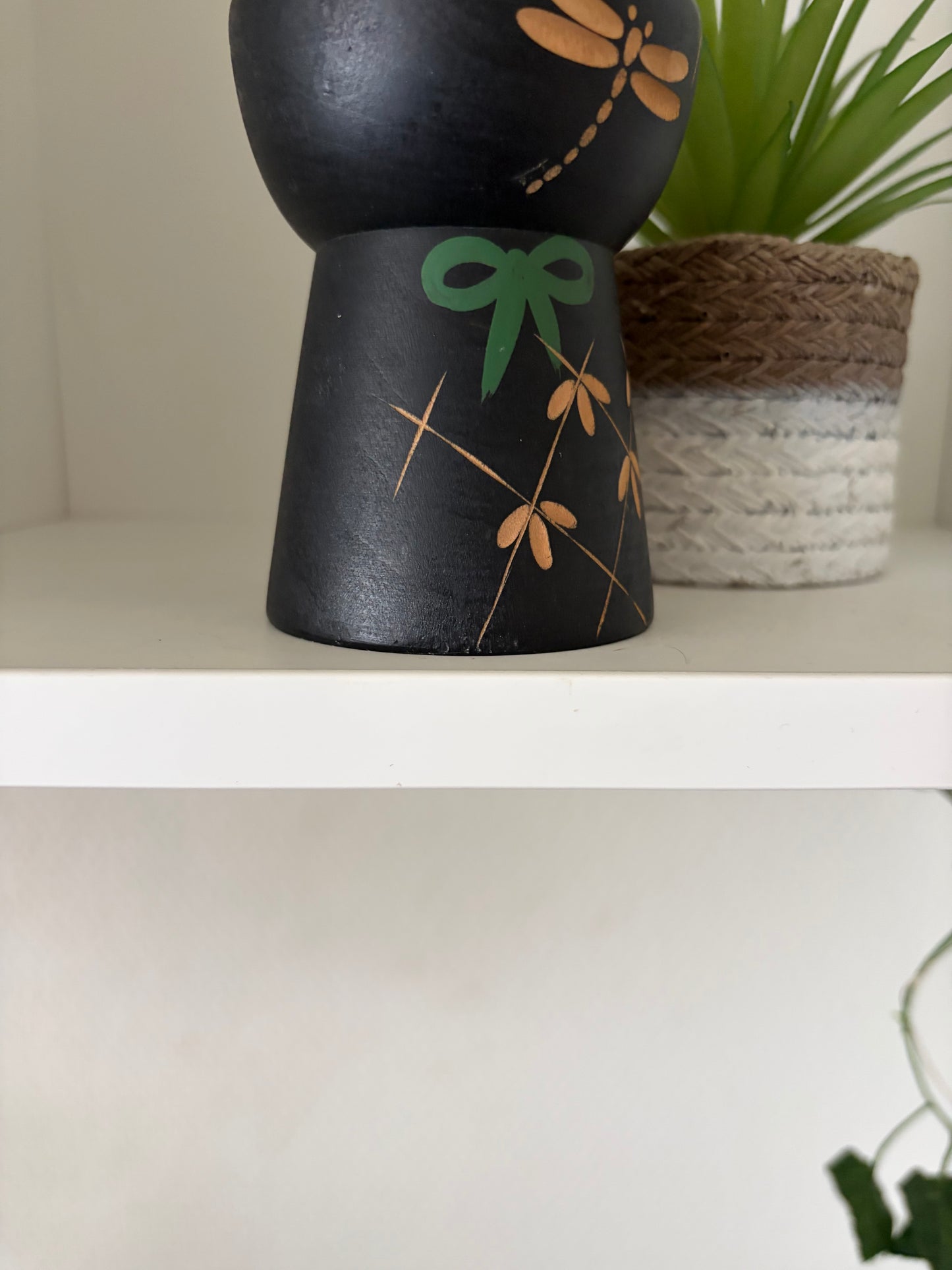 Rare Creative kokeshi made by Yuji Kawase (1918-2002)