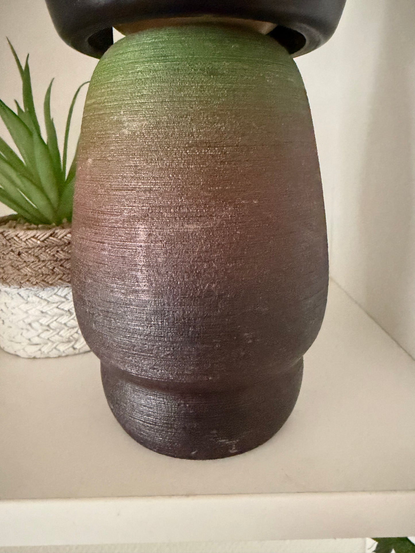 Vintage Gumma kokeshi by Masae Fujikawa (1942-2015)- 27cm