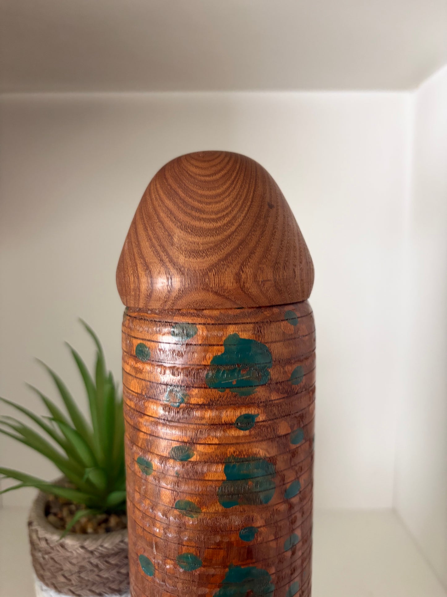 Vintage  Sosaku Kokeshi By Miyajima Muhitsu (1929-)
