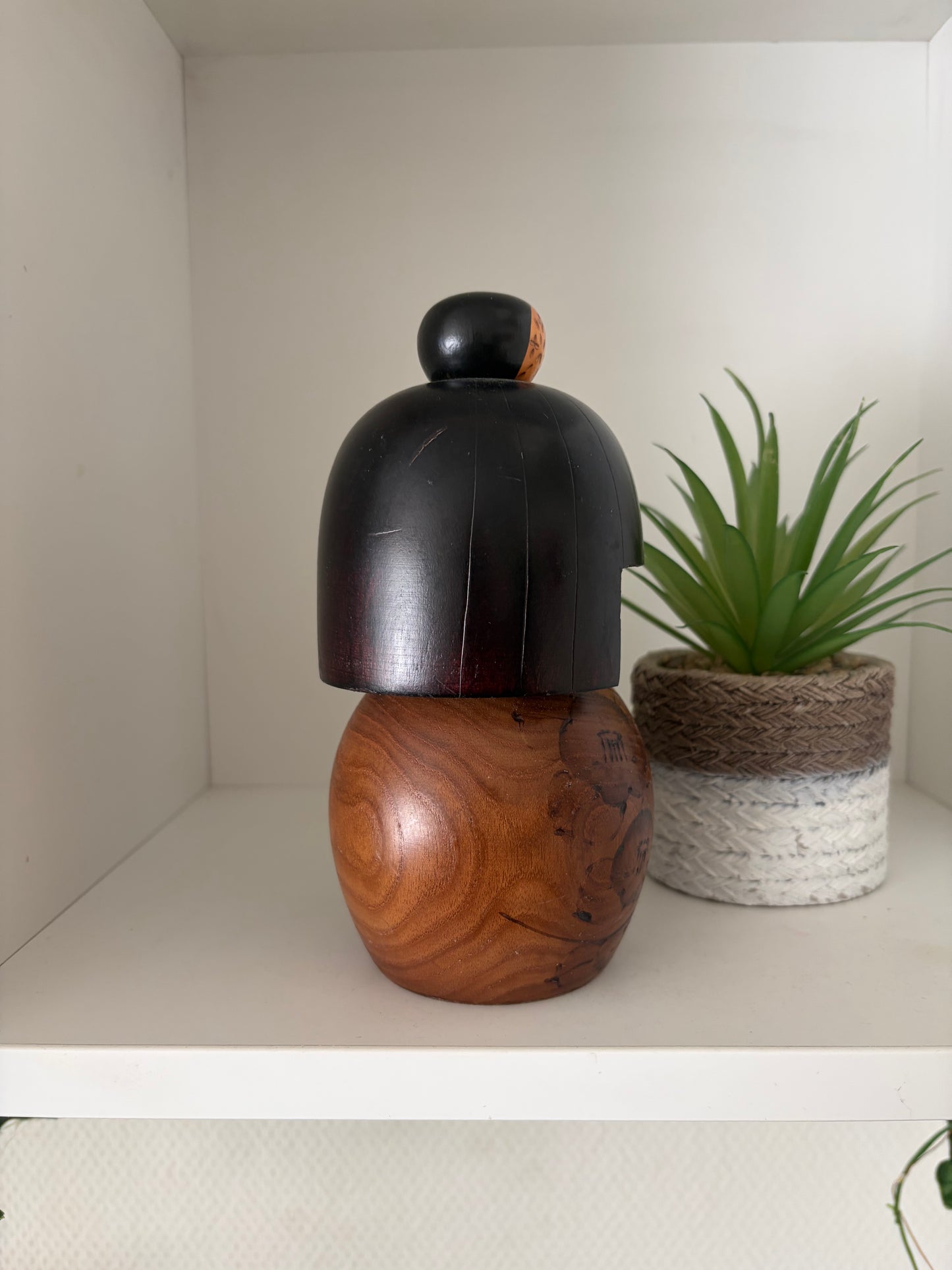 Vintage Gumma kokeshi by Kazuo Takamizawa (1927-)