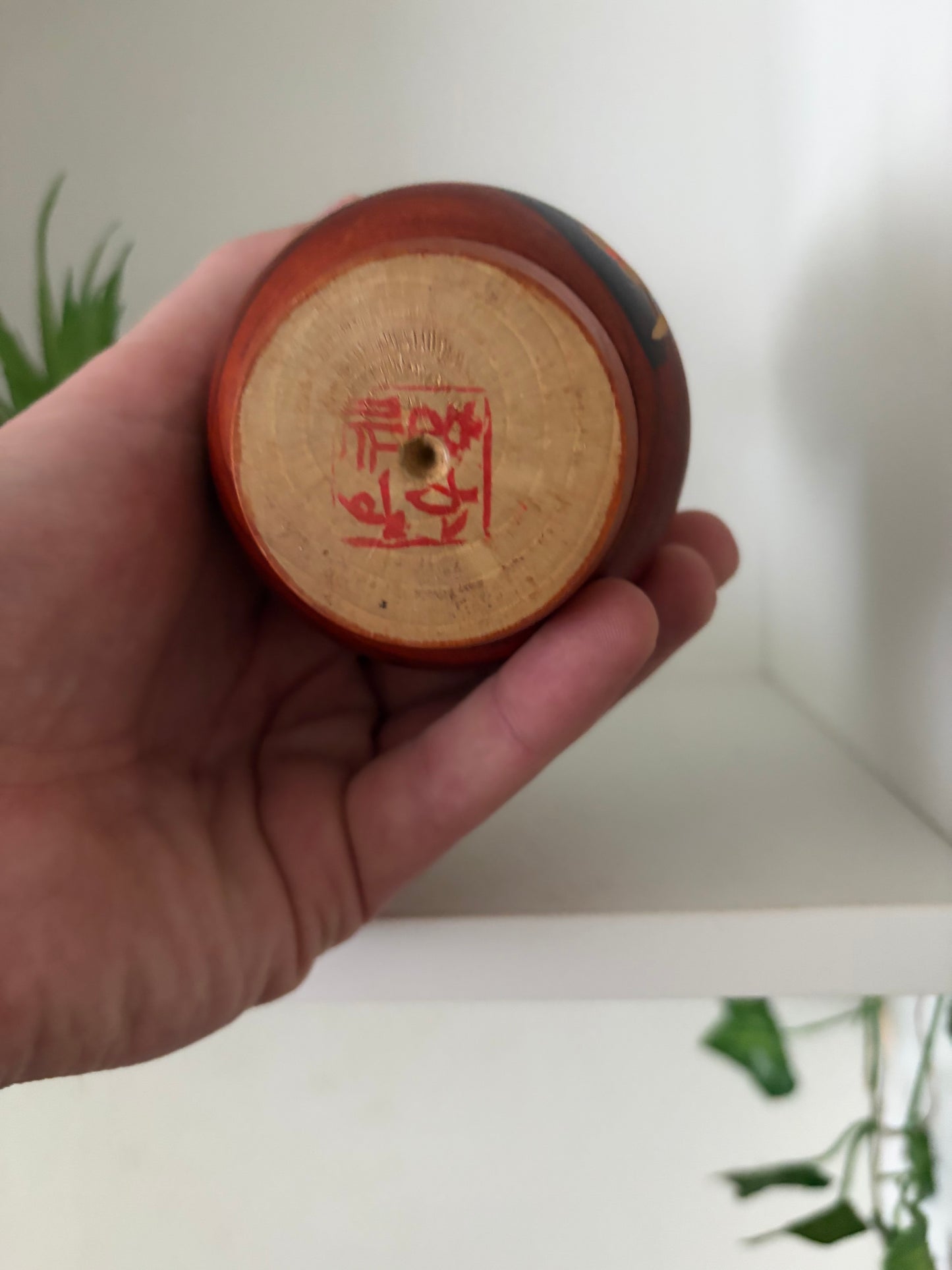 Vintage Gumma Kokeshi By Kazuo Takamizawa (1927-)