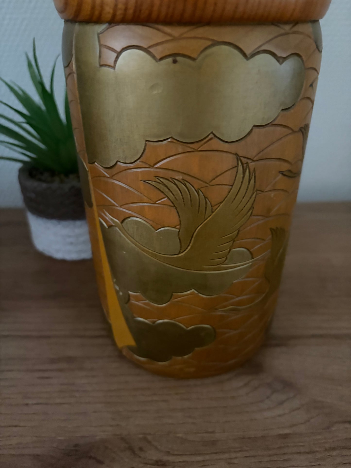 Rare vintage Sosaku kokeshi by Takashi Yoshida (1948-2007)