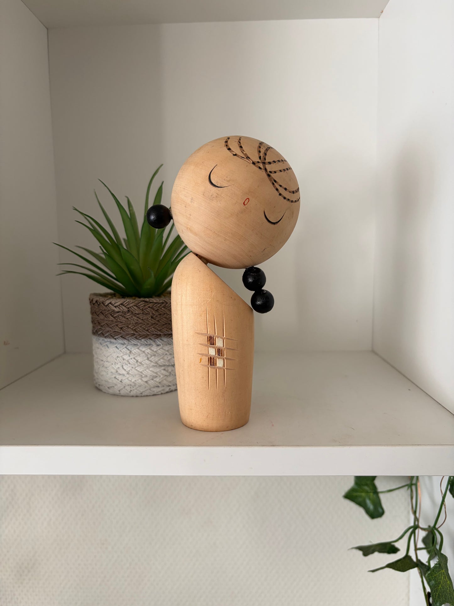 Vintage Sosaku kokeshi by Murakami Chie