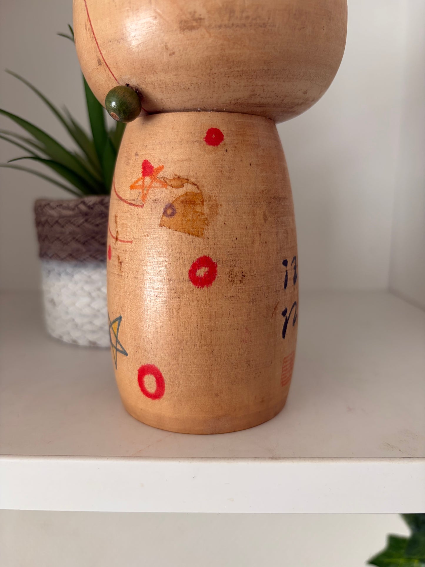 Rare Vintage Creative Kokeshi By Hiroe Fukushima