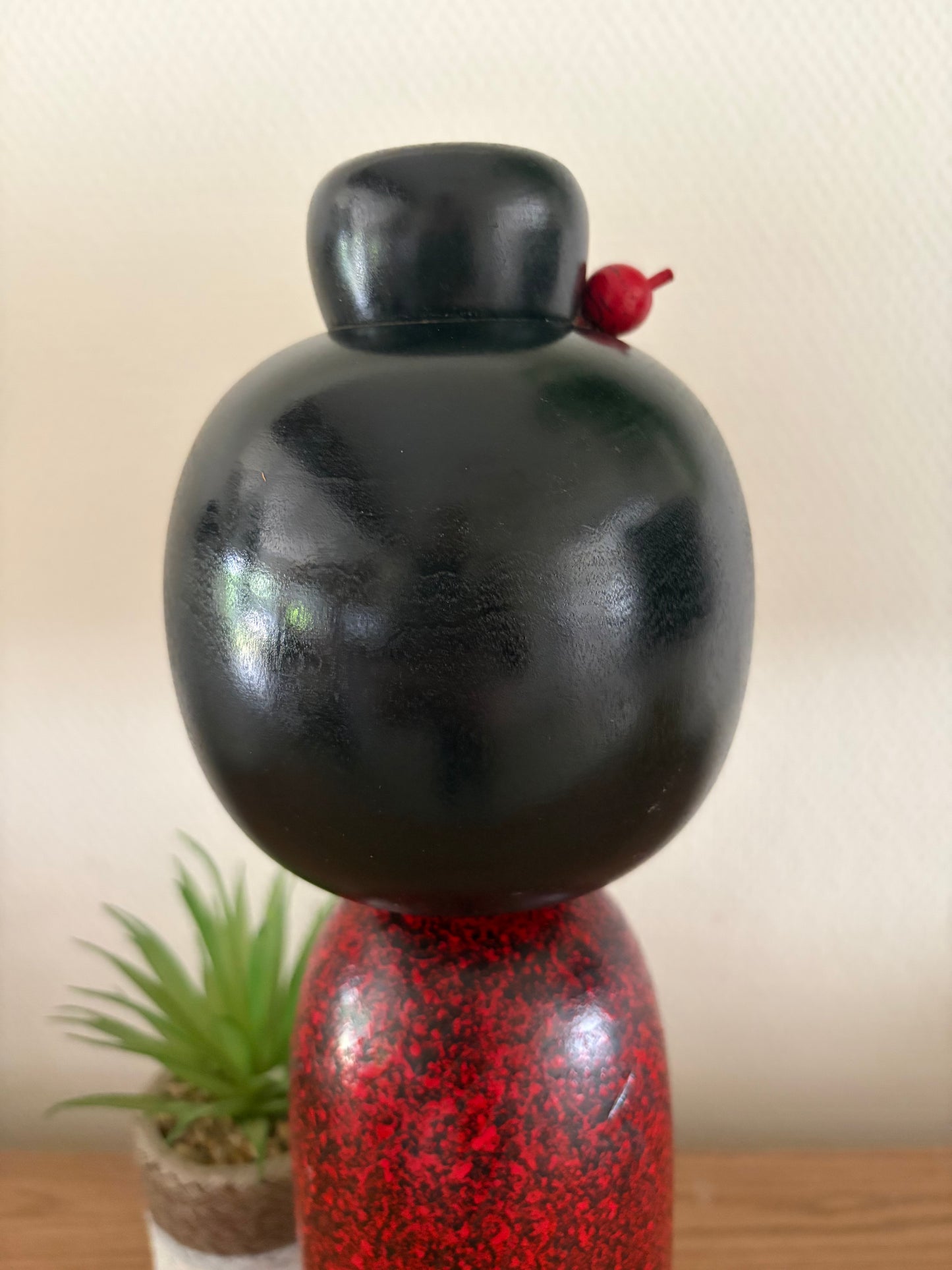 Rare vintage Sosaku kokeshi by Sato Kouson