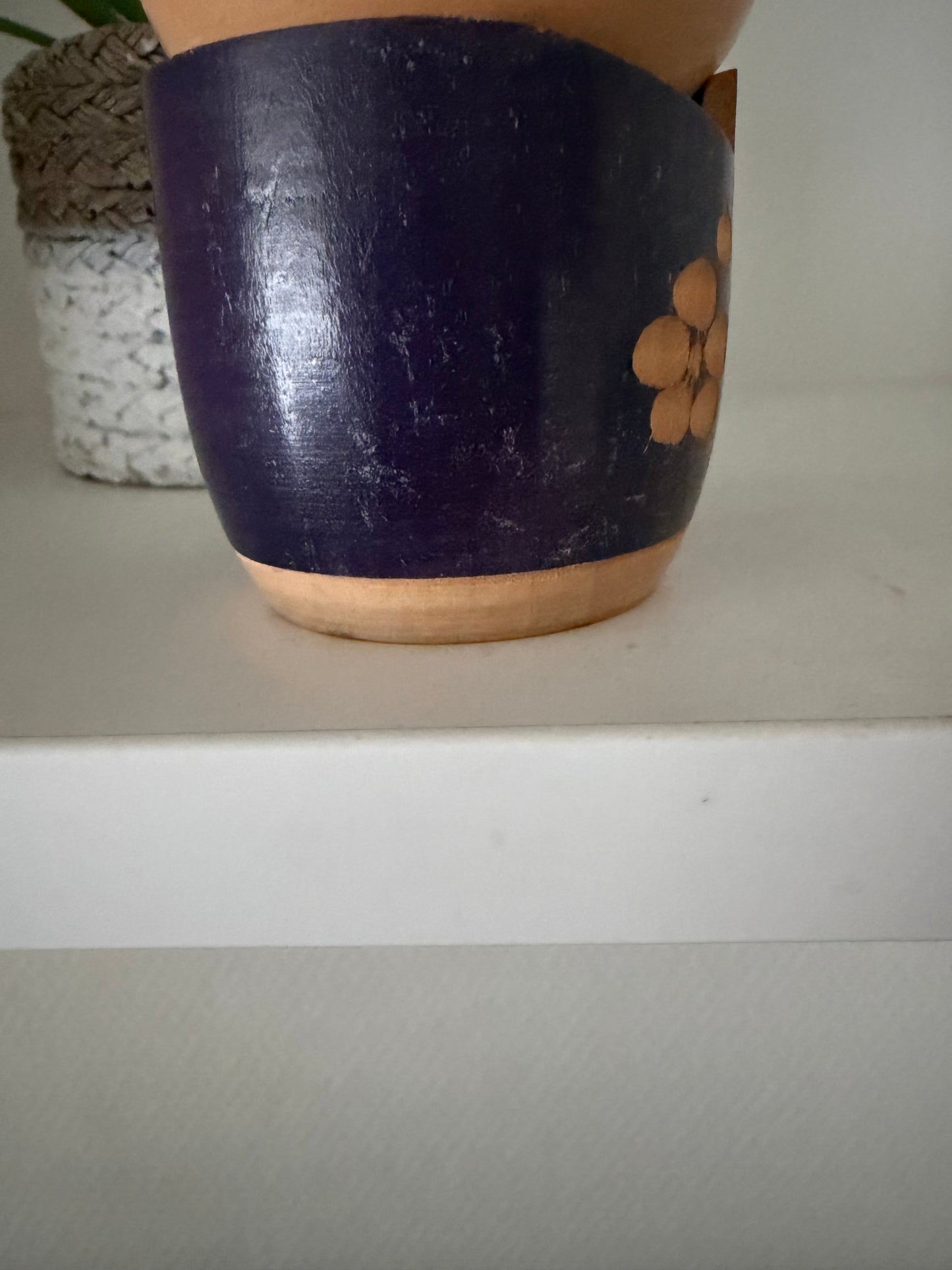 Vintage Sosaku kokeshi by Sato Suigai (1920-)